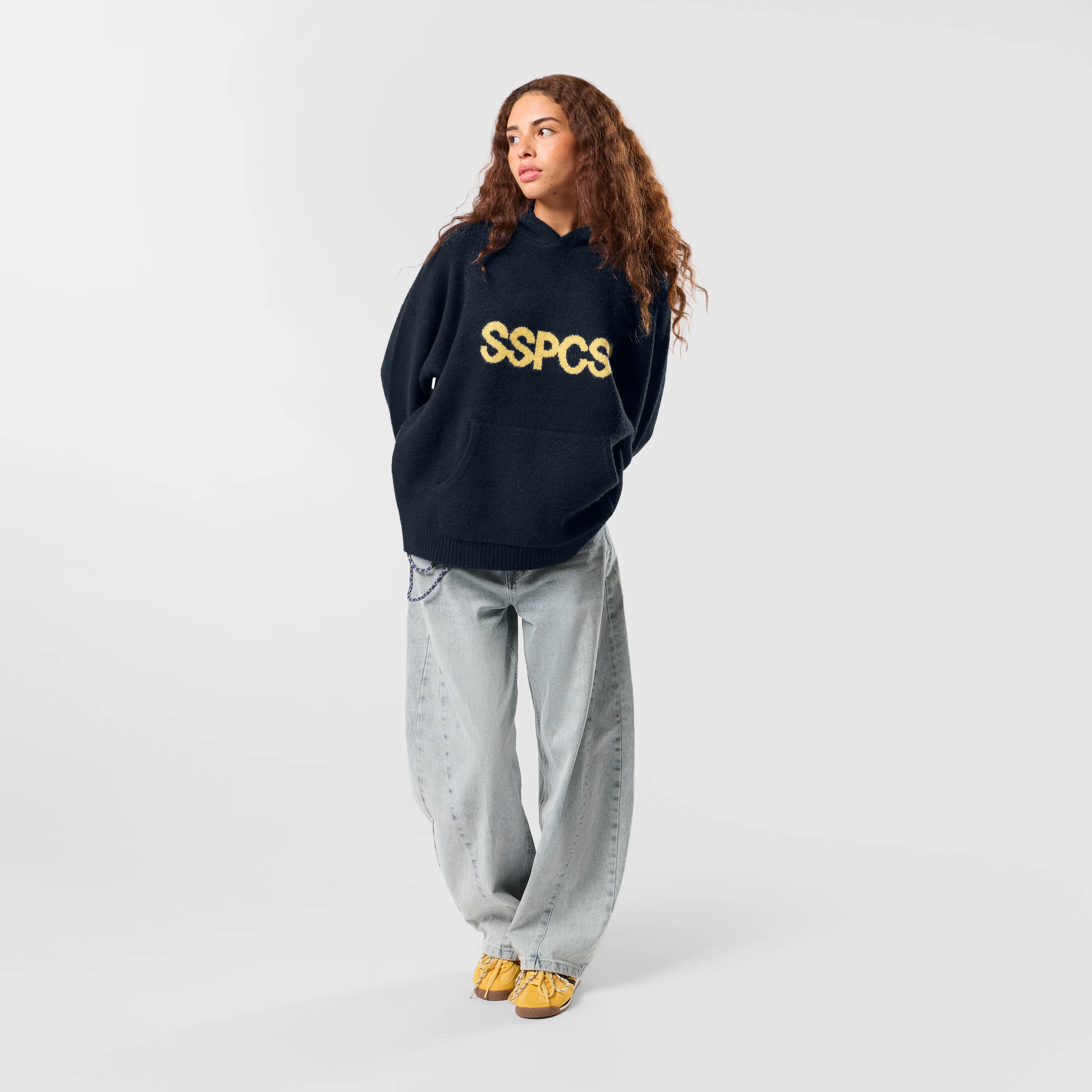 Winter2 / SSPCS Knitted Hoodie - Navy - Image 6