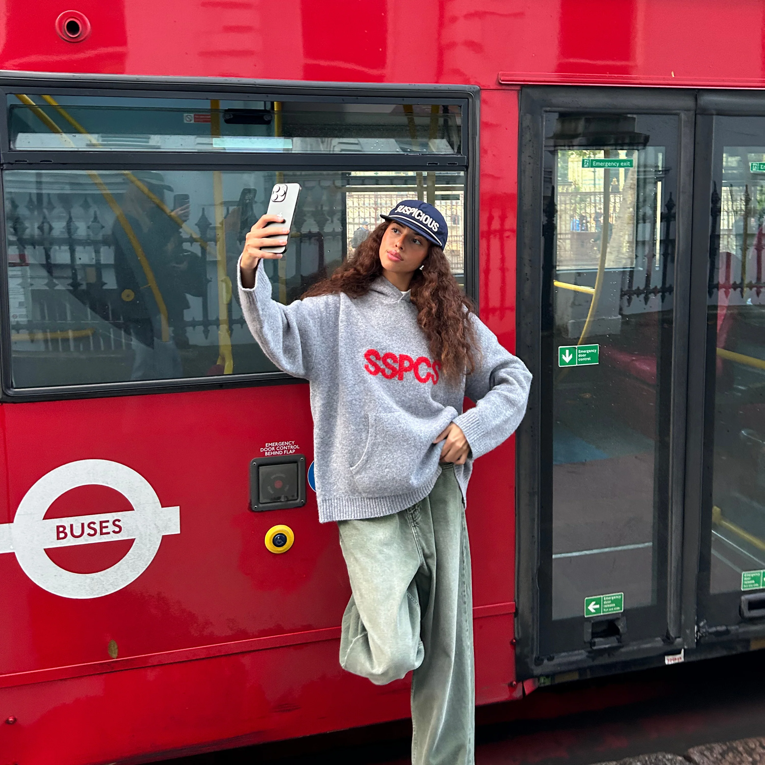 Winter2 / SSPCS Knitted Hoodie - Neutral Heather - Image 9