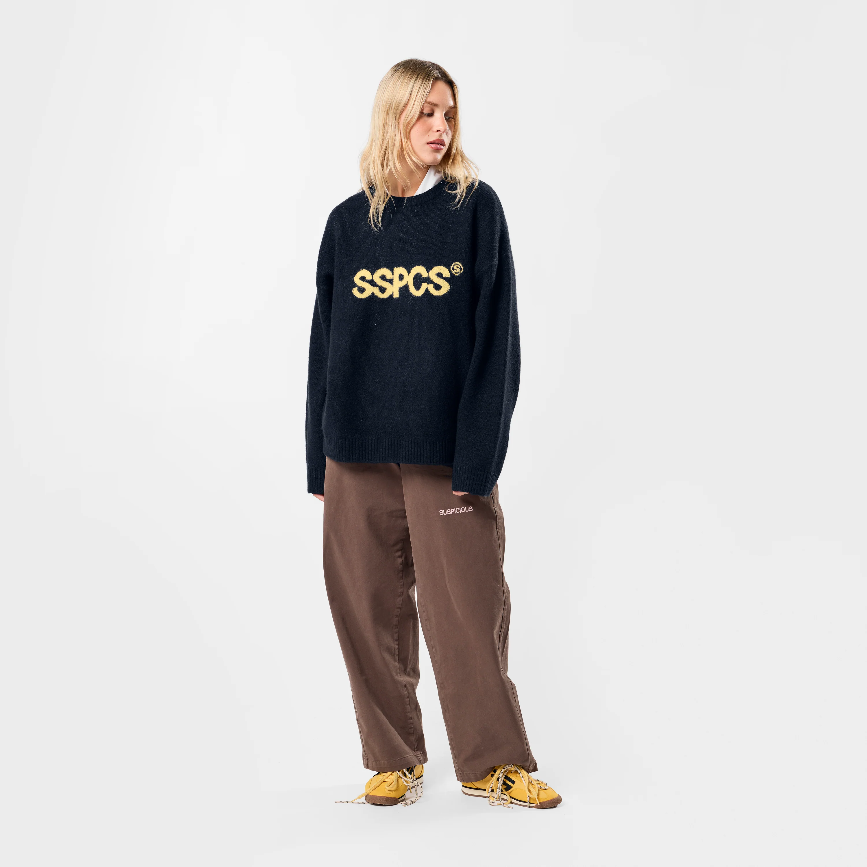 Winter2 / SSPCS Knitted Sweat - Navy - Image 3