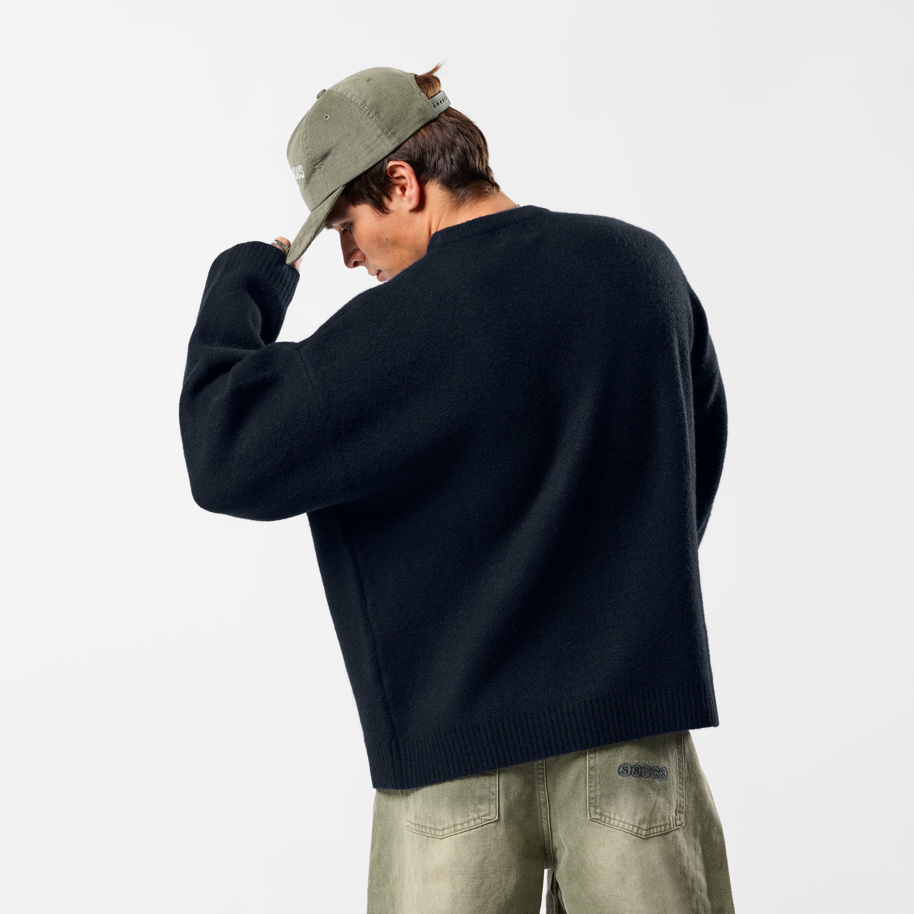 Winter2 / SSPCS Knitted Sweat - Navy - Image 4