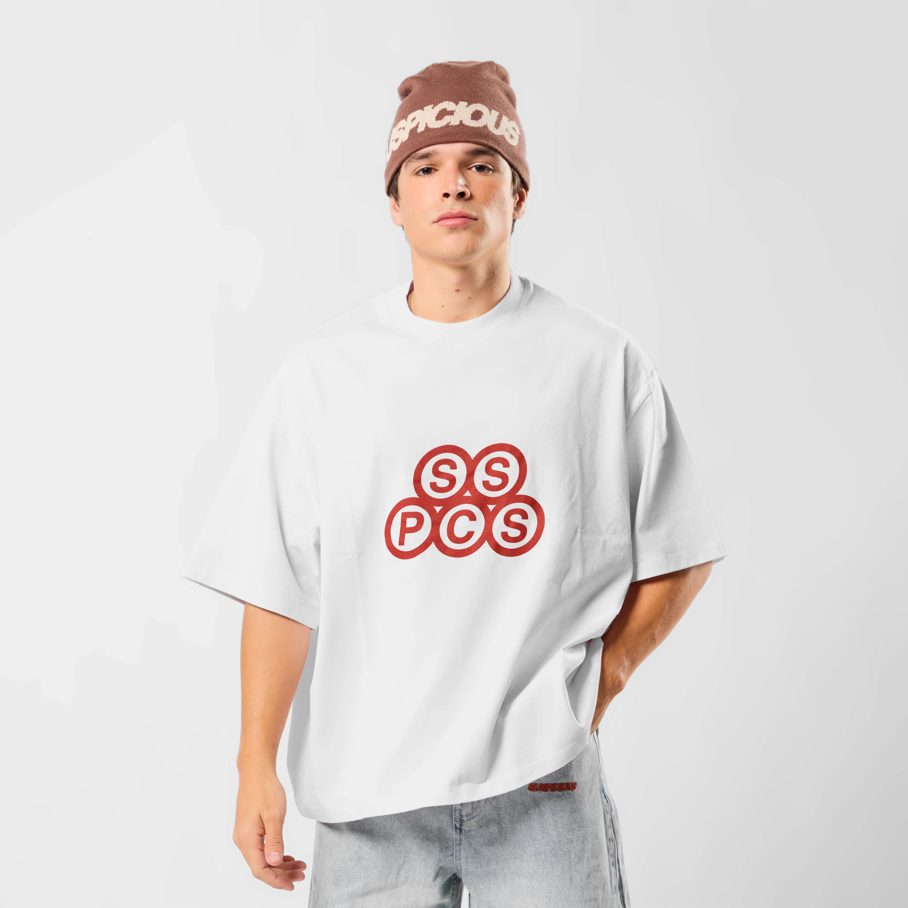 Winter2 / Stack Unit Tee - White - Image 2