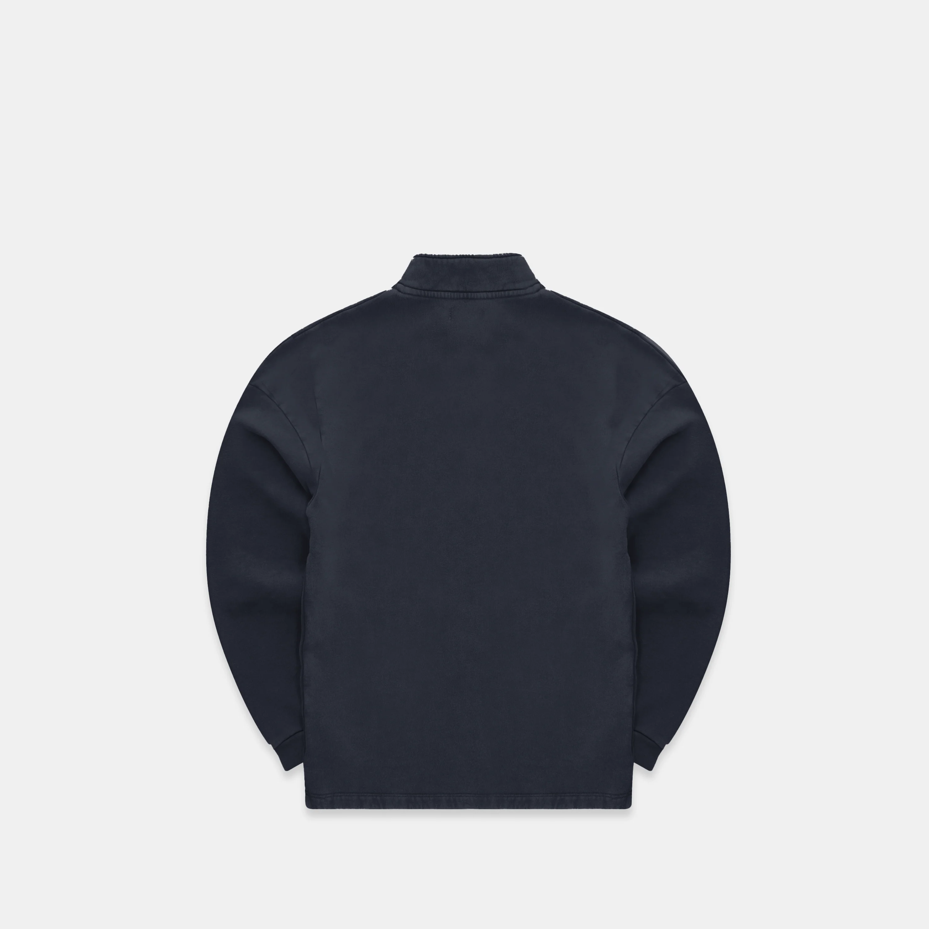 The Label Half-Zip Crewneck - Nightfall - Image 3