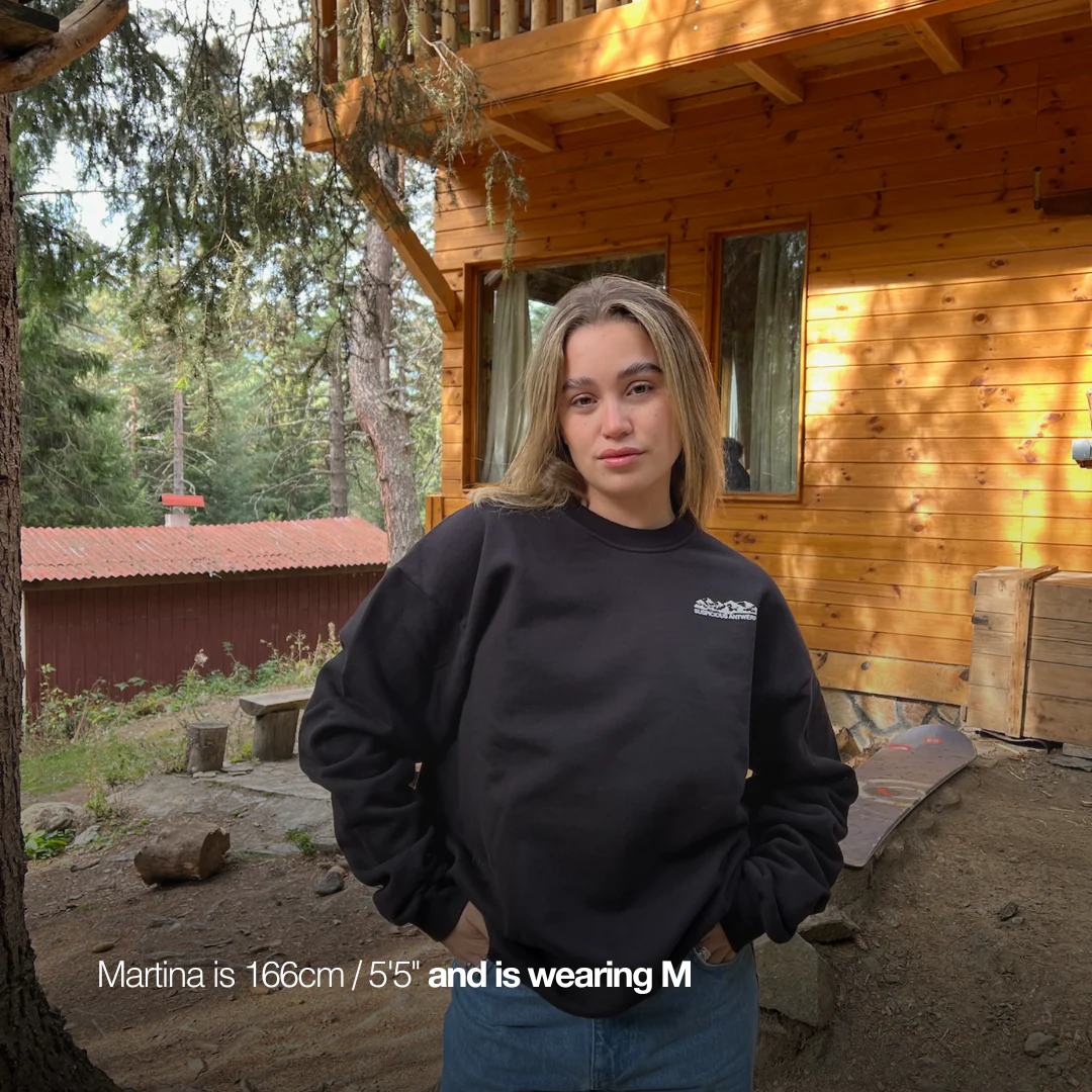The Landscape Crewneck - Black - Image 7
