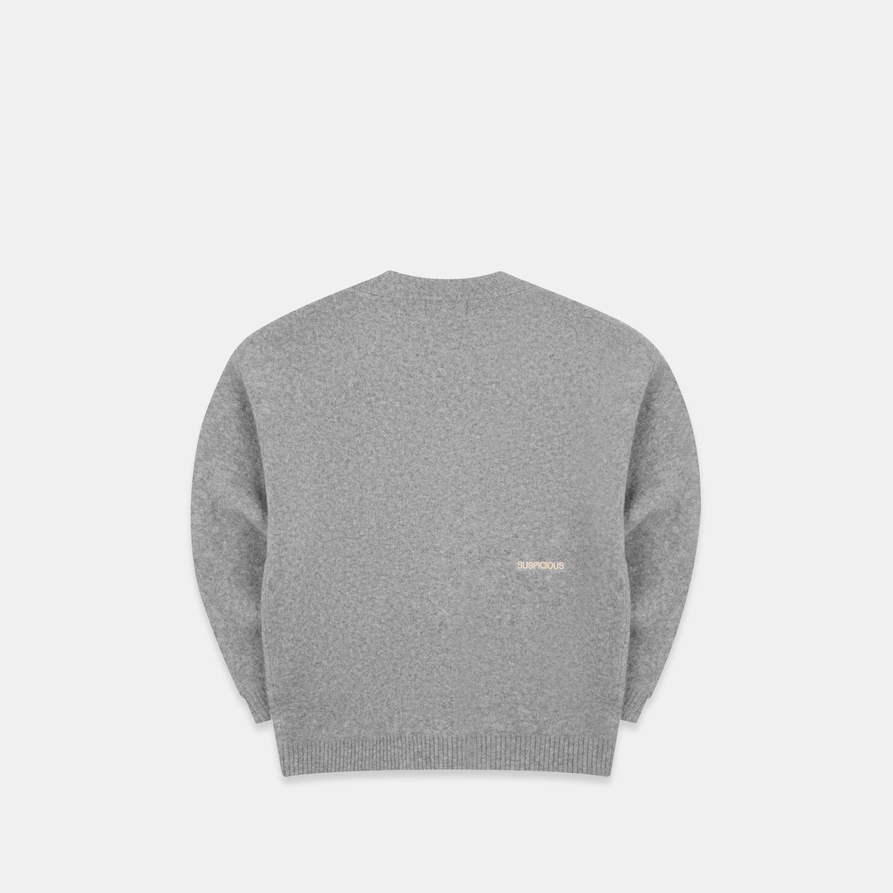 Winter 5 / Essentials Knitted Cardigan - Neutral Heather - Image 9
