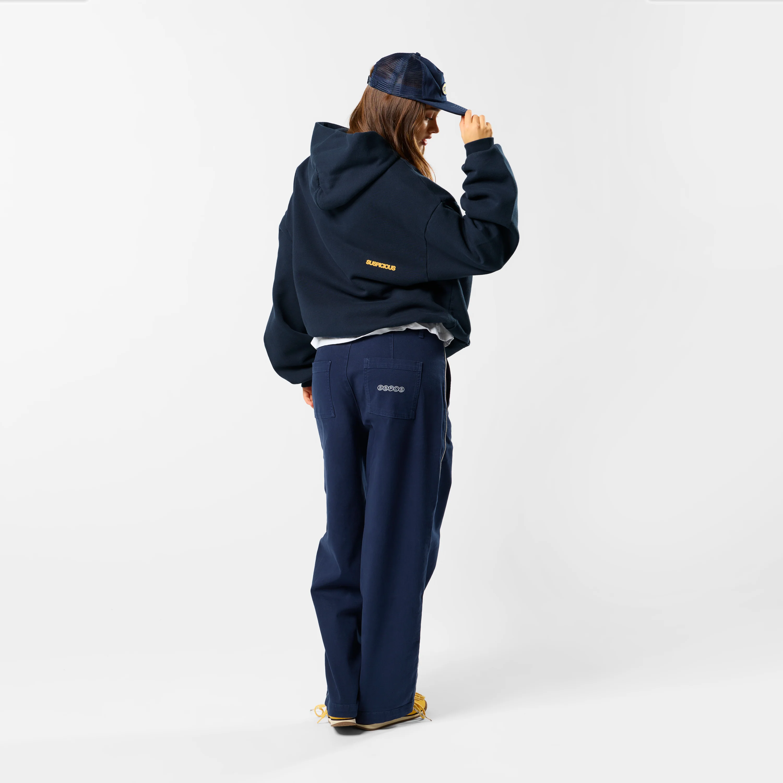 Winter 5 / Solid Hoodie - Nightfall - Image 3
