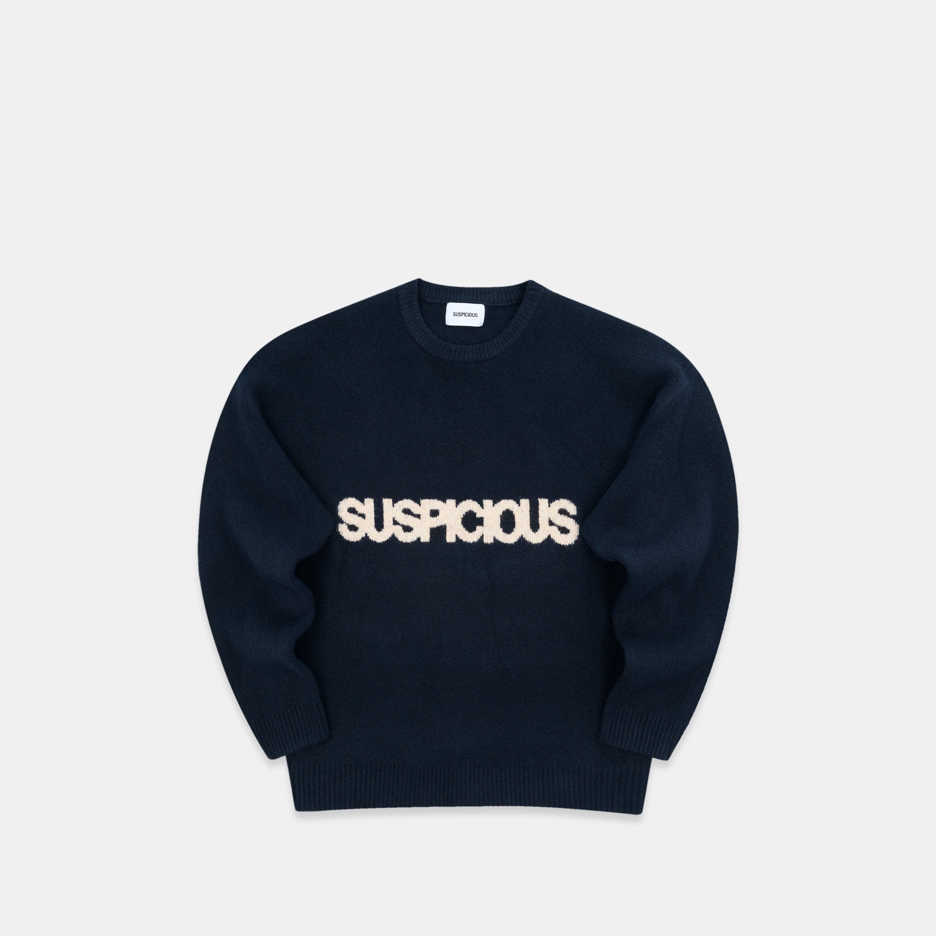 Winter 5 / Solid Knitted Sweat - Nightfall