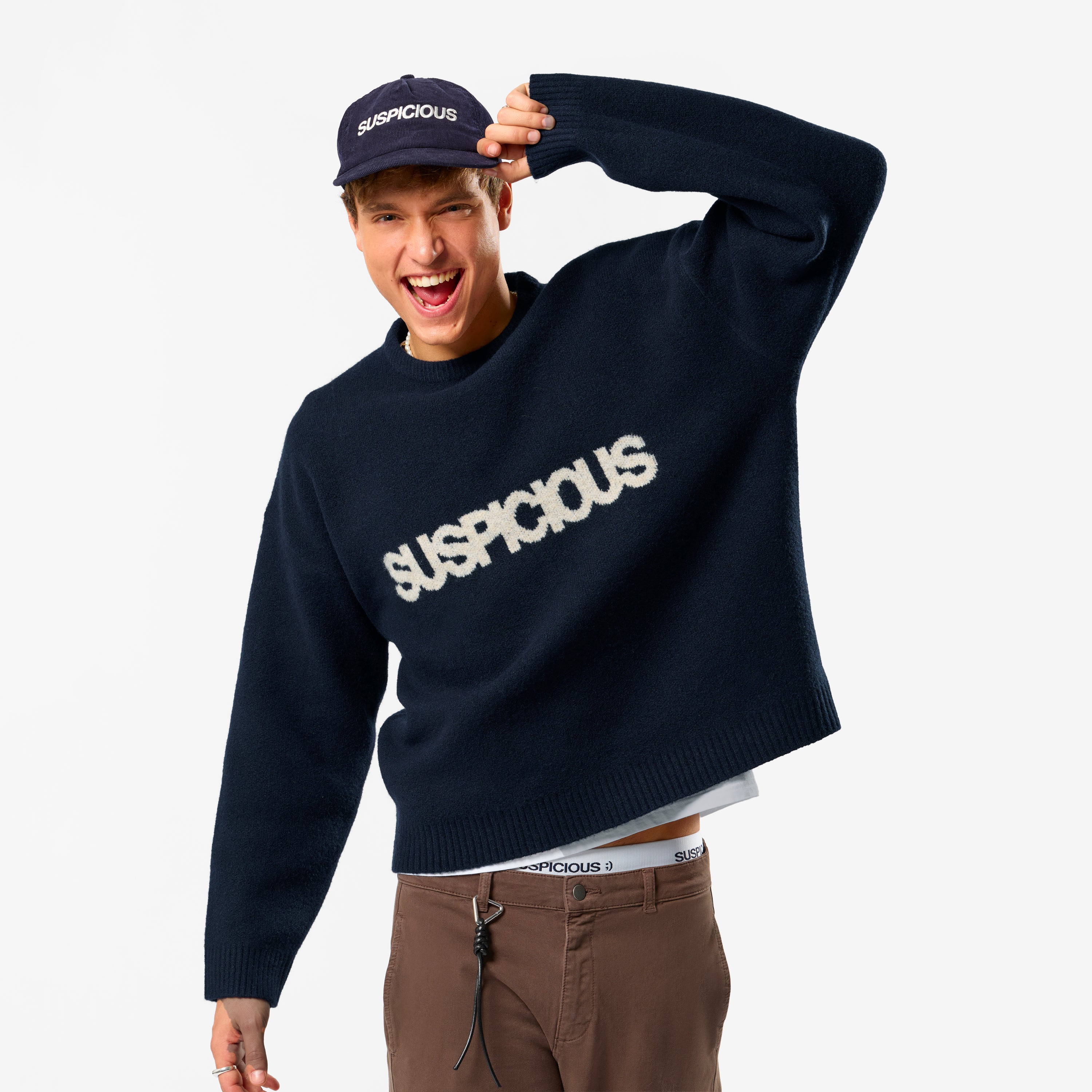Winter 5 / Solid Knitted Sweat - Nightfall - Image 6