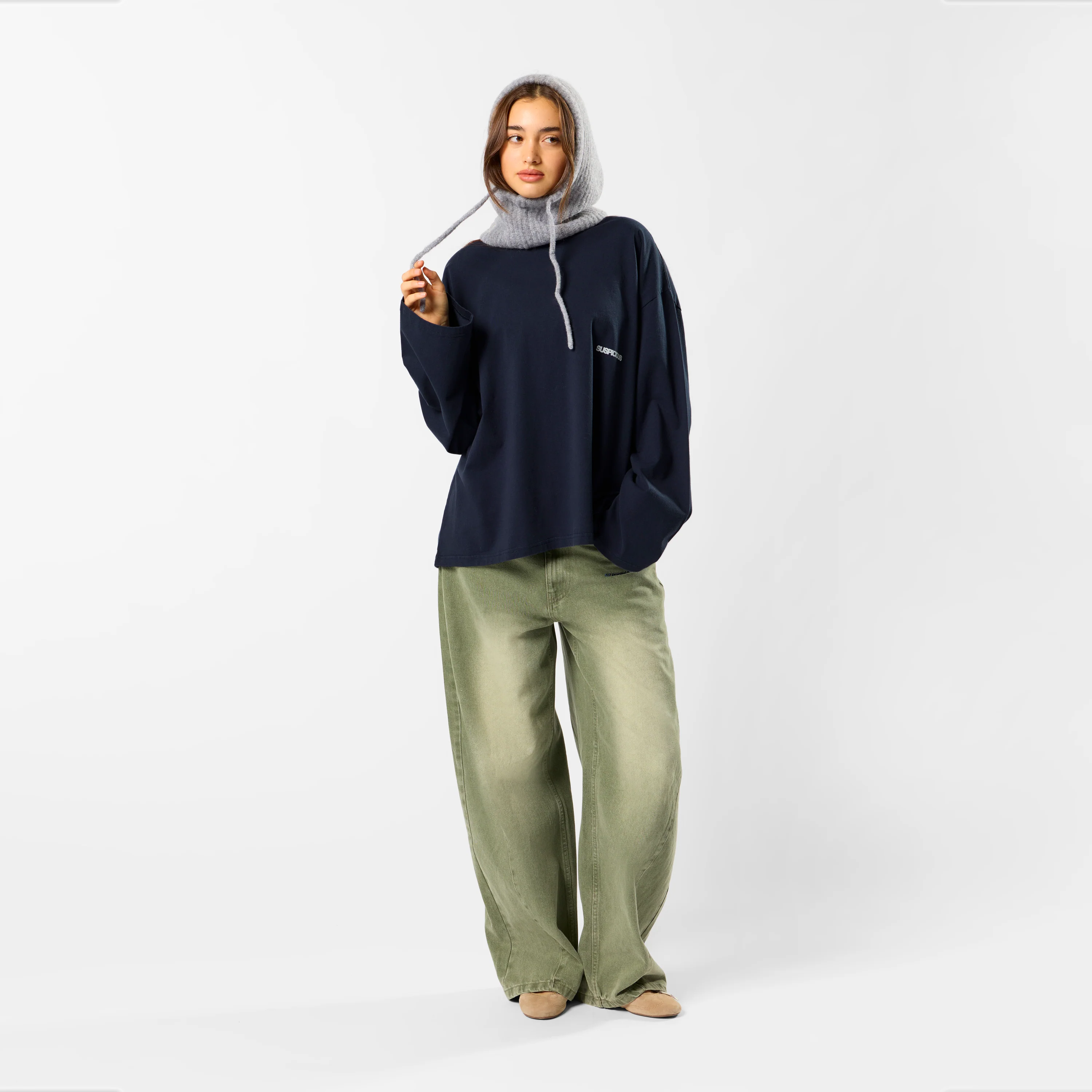 Winter 5 / Solid Longsleeve - Nightfall - Image 8