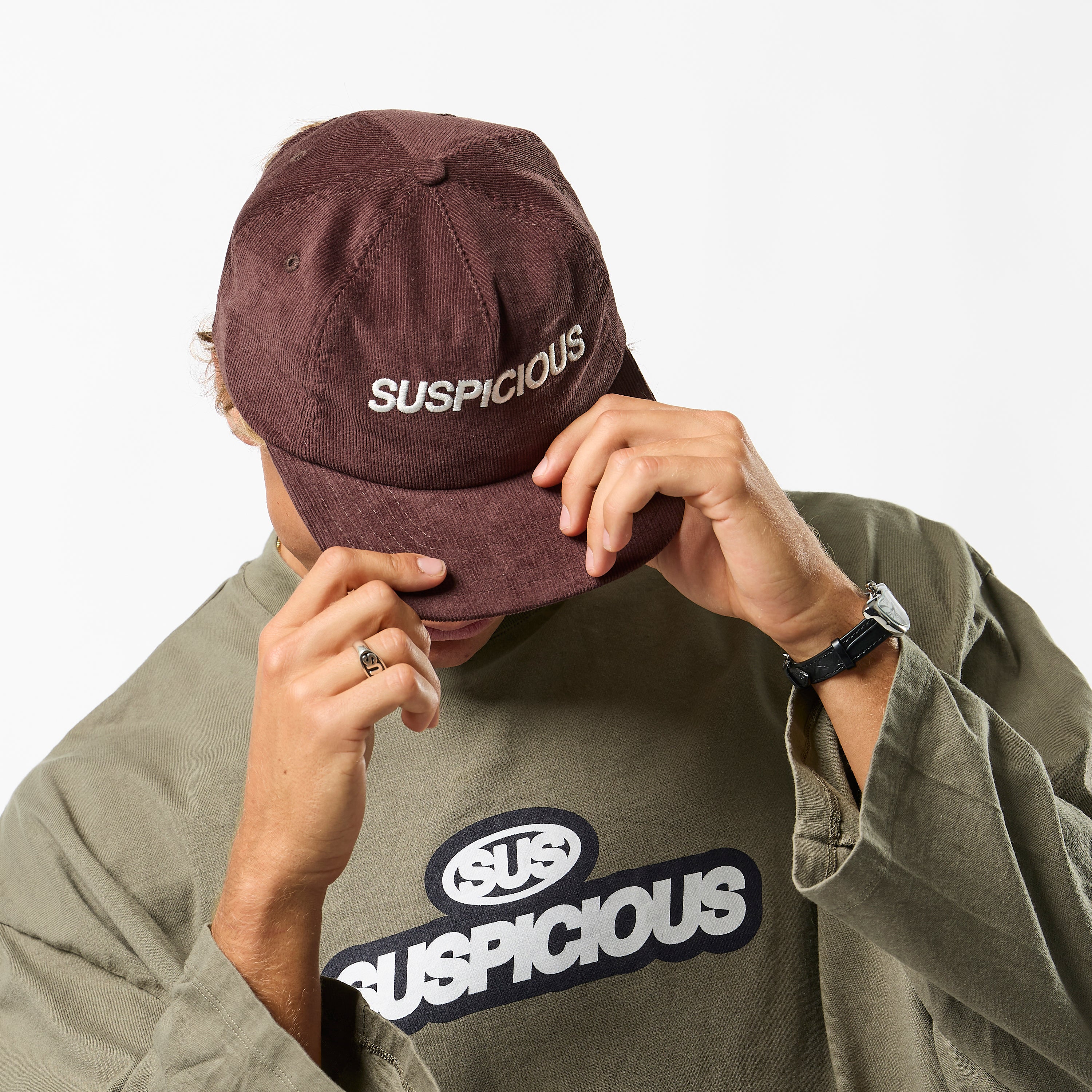 Winter1 / Corduroy Cap - Espresso - Image 5