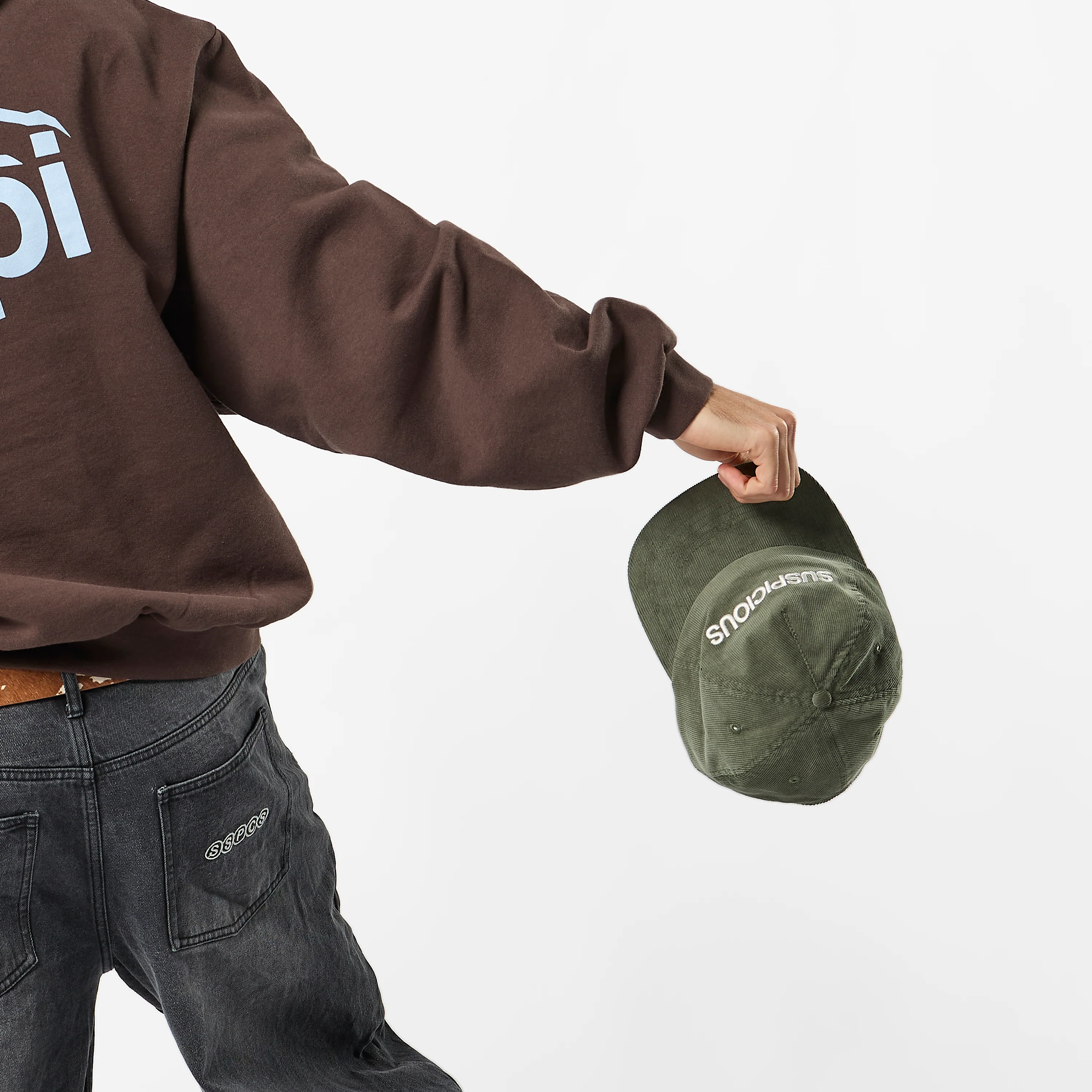 Winter1 / Corduroy Cap - Lichen Green - Image 8