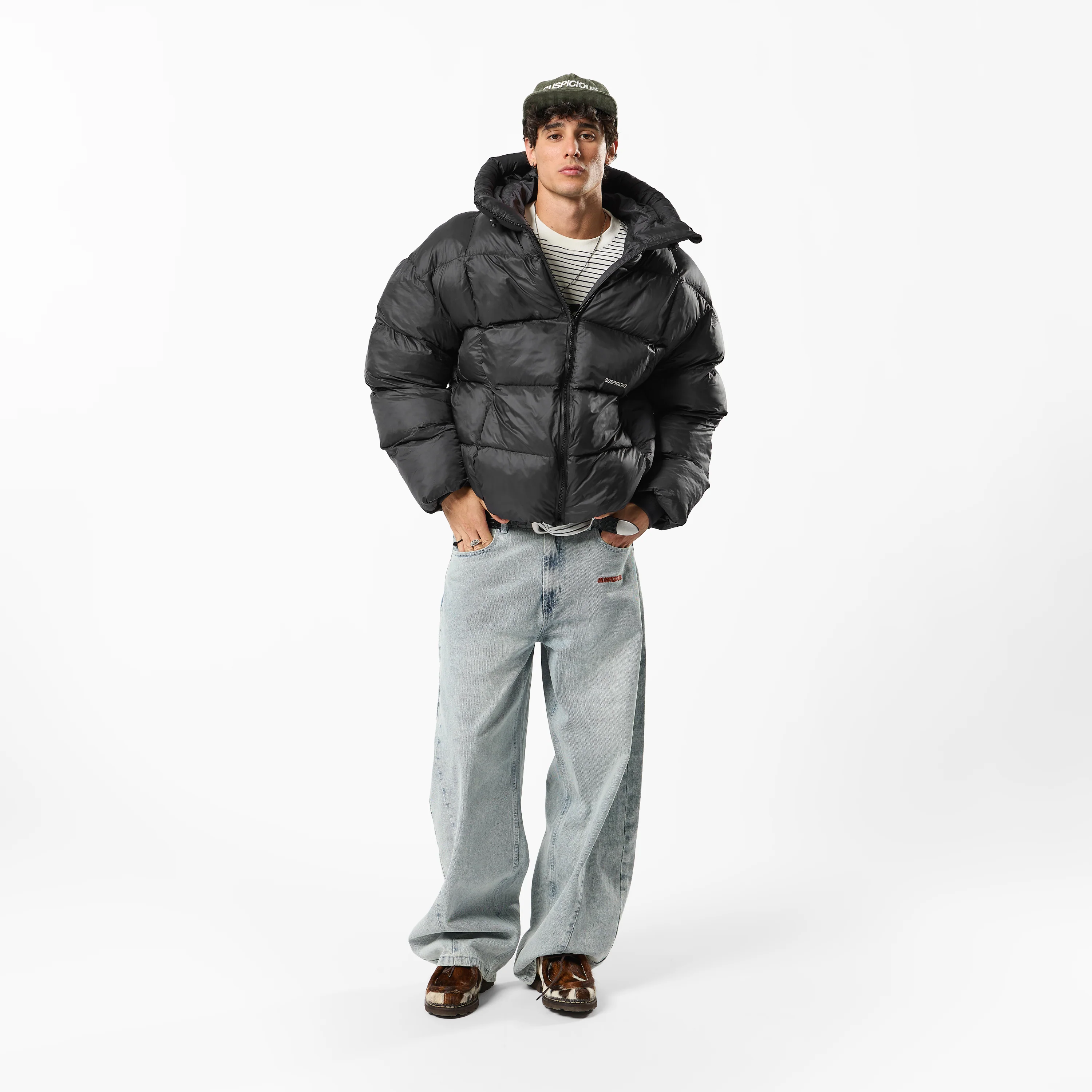 Winter1 / Essentials Puffer - Black - Image 3