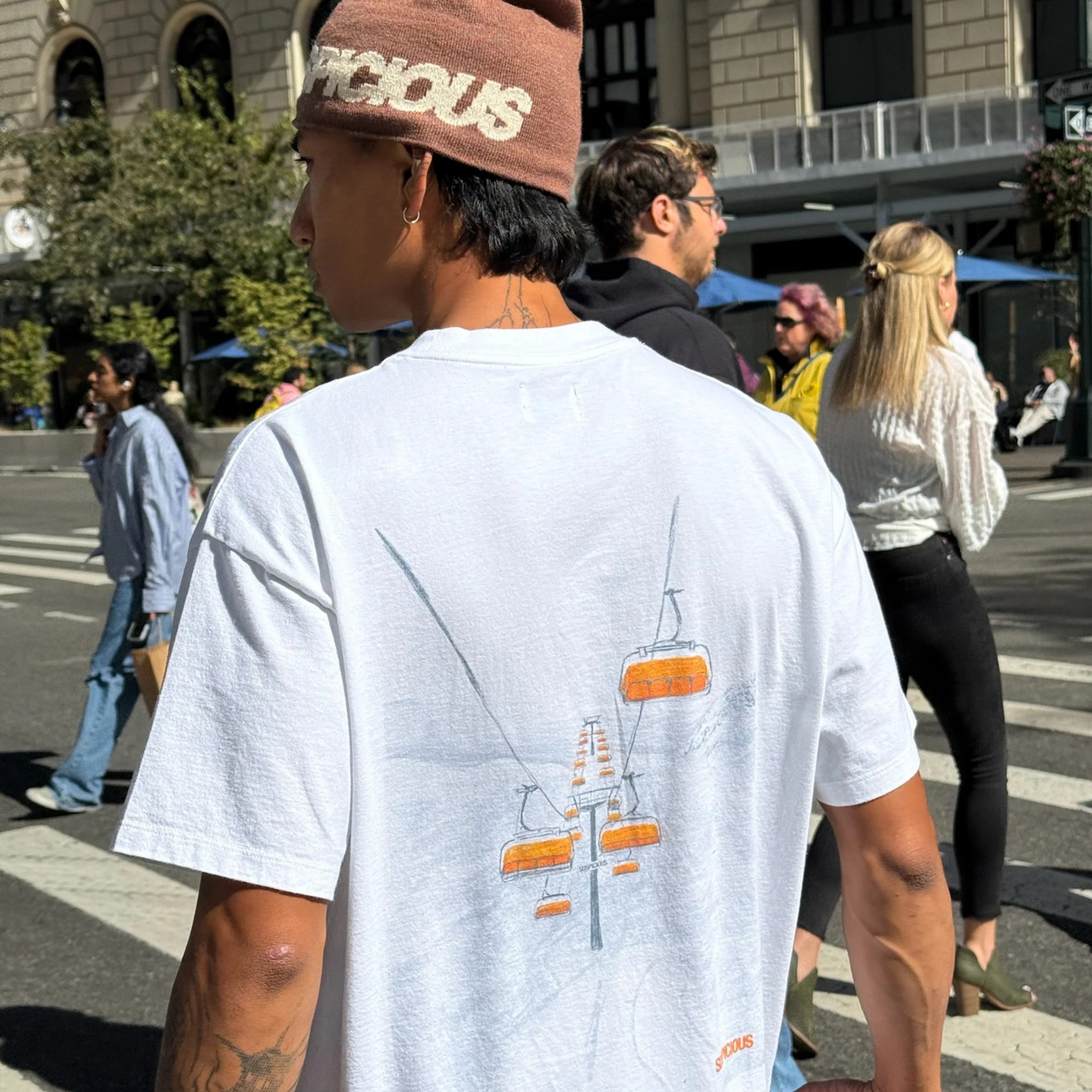 Winter1 / First Lift club Tee - White - Image 11
