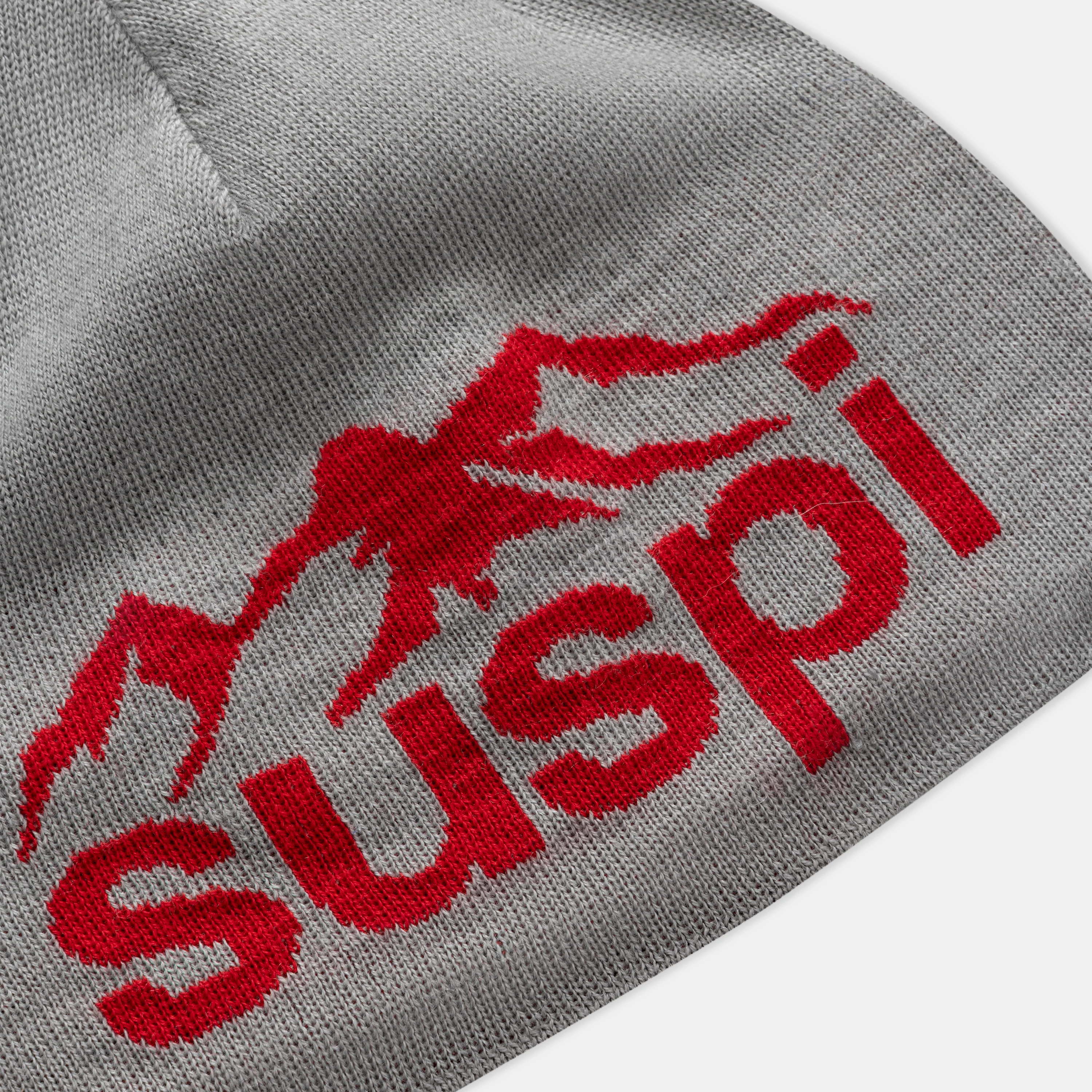 Winter1 / Landscape Beanie - Heather Grey - Image 5