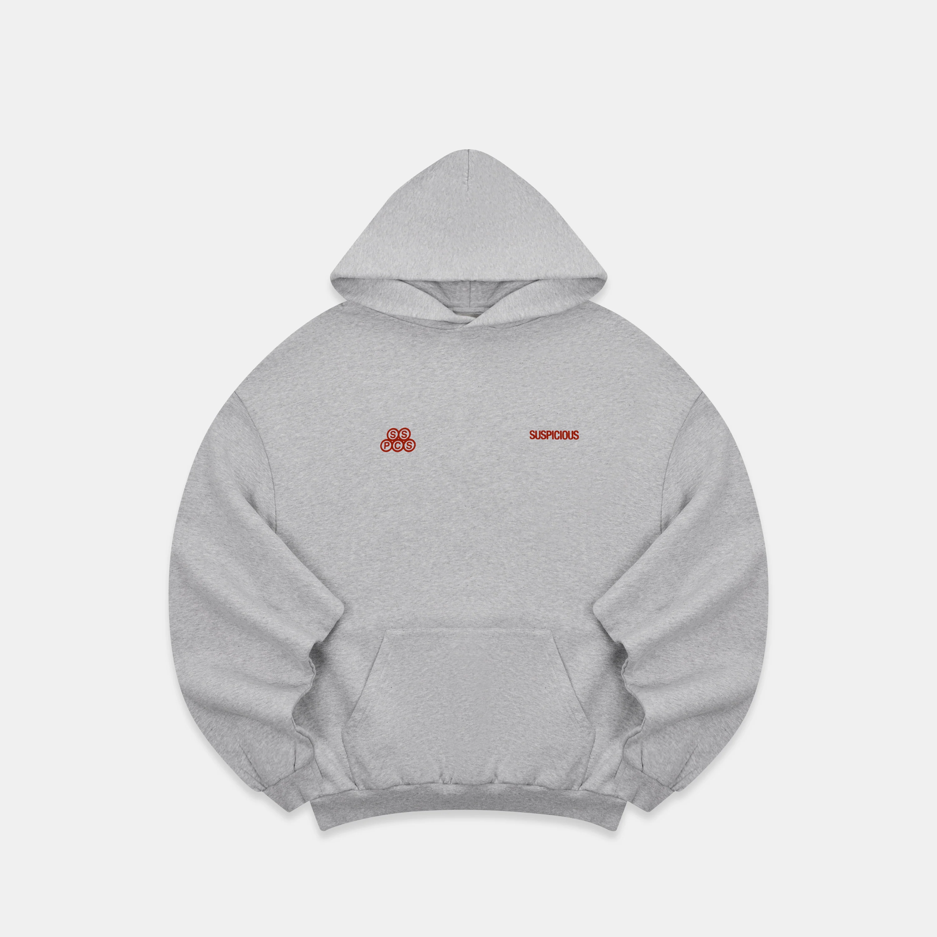 Winter1 / Landscape Hoodie - Heather Grey - Image 10