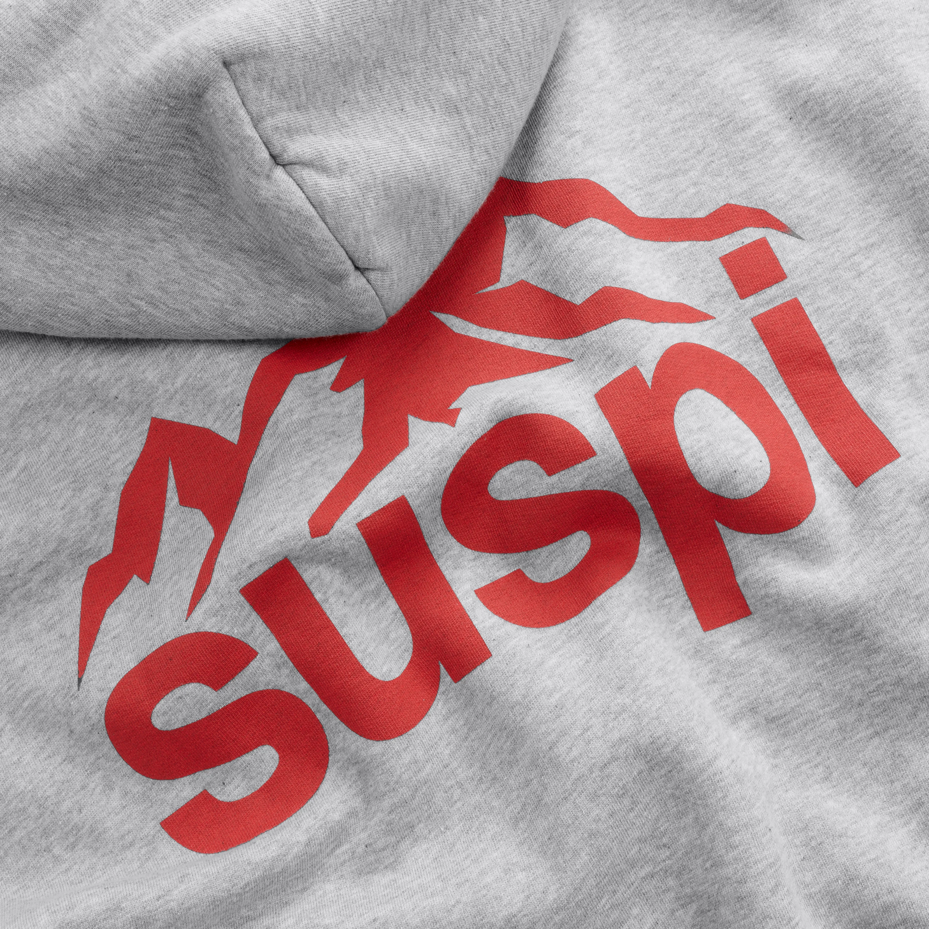 Winter1 / Landscape Hoodie - Heather Grey - Image 4