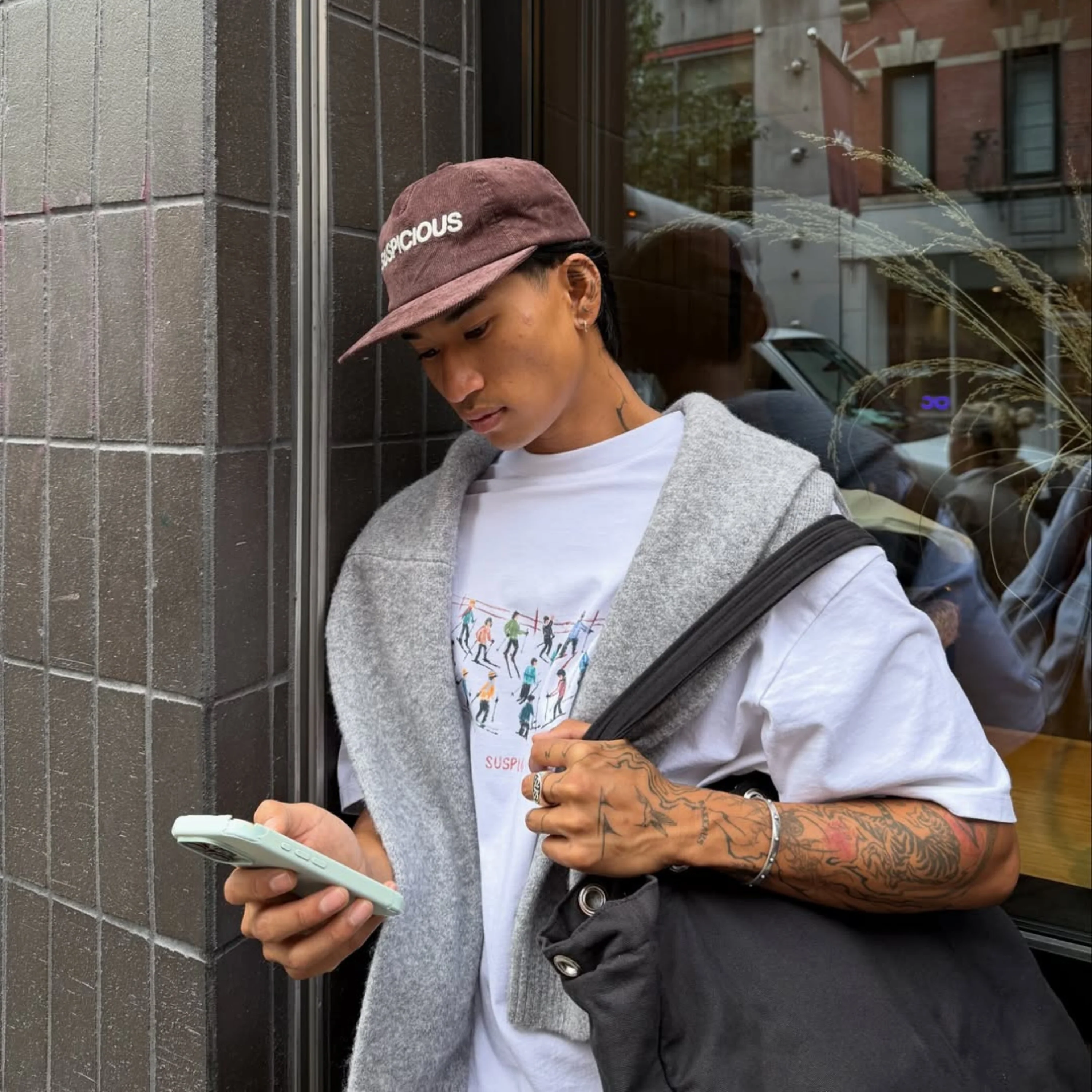 Winter1 / Ski Club Tee - White - Image 10