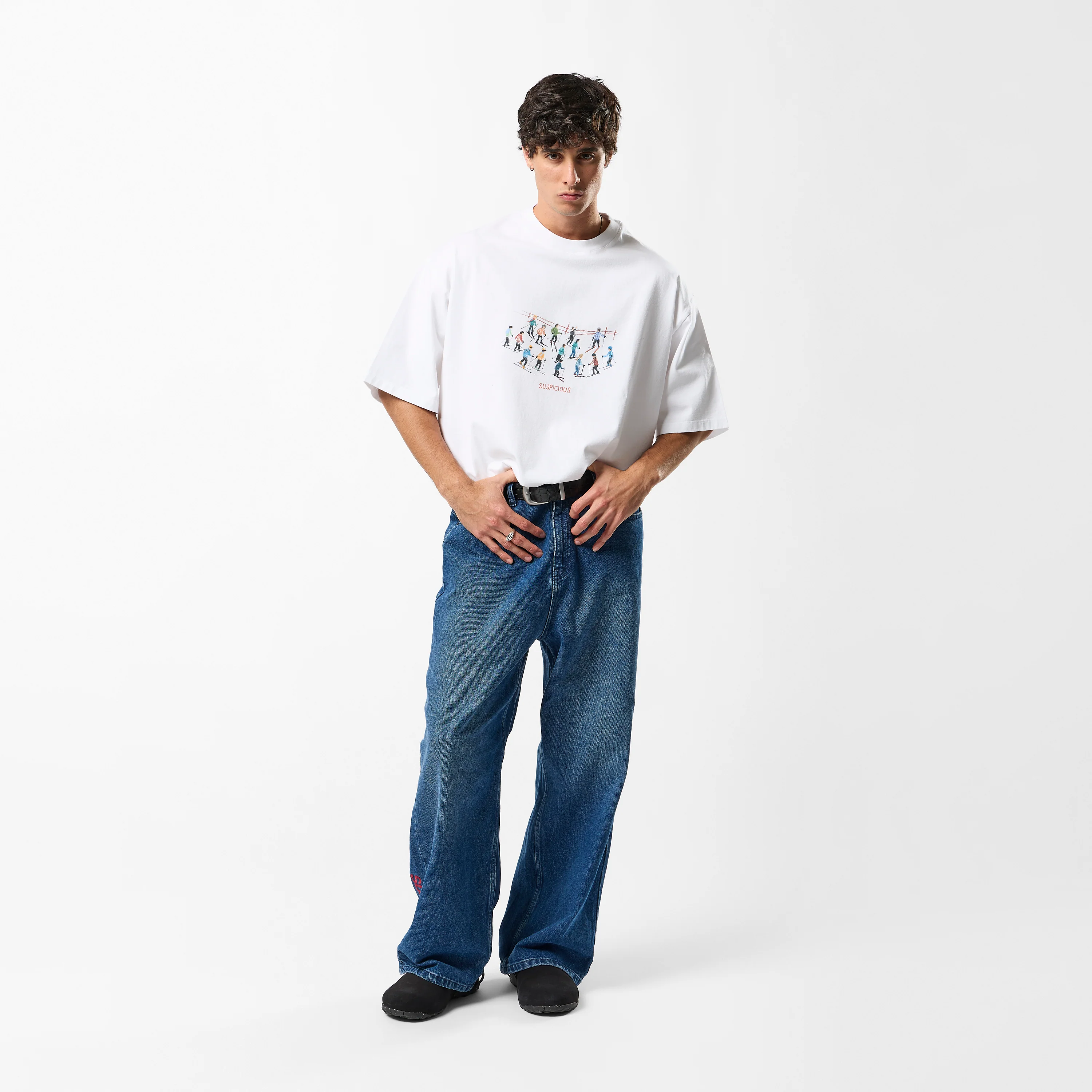 Winter1 / Ski Club Tee - White - Image 3