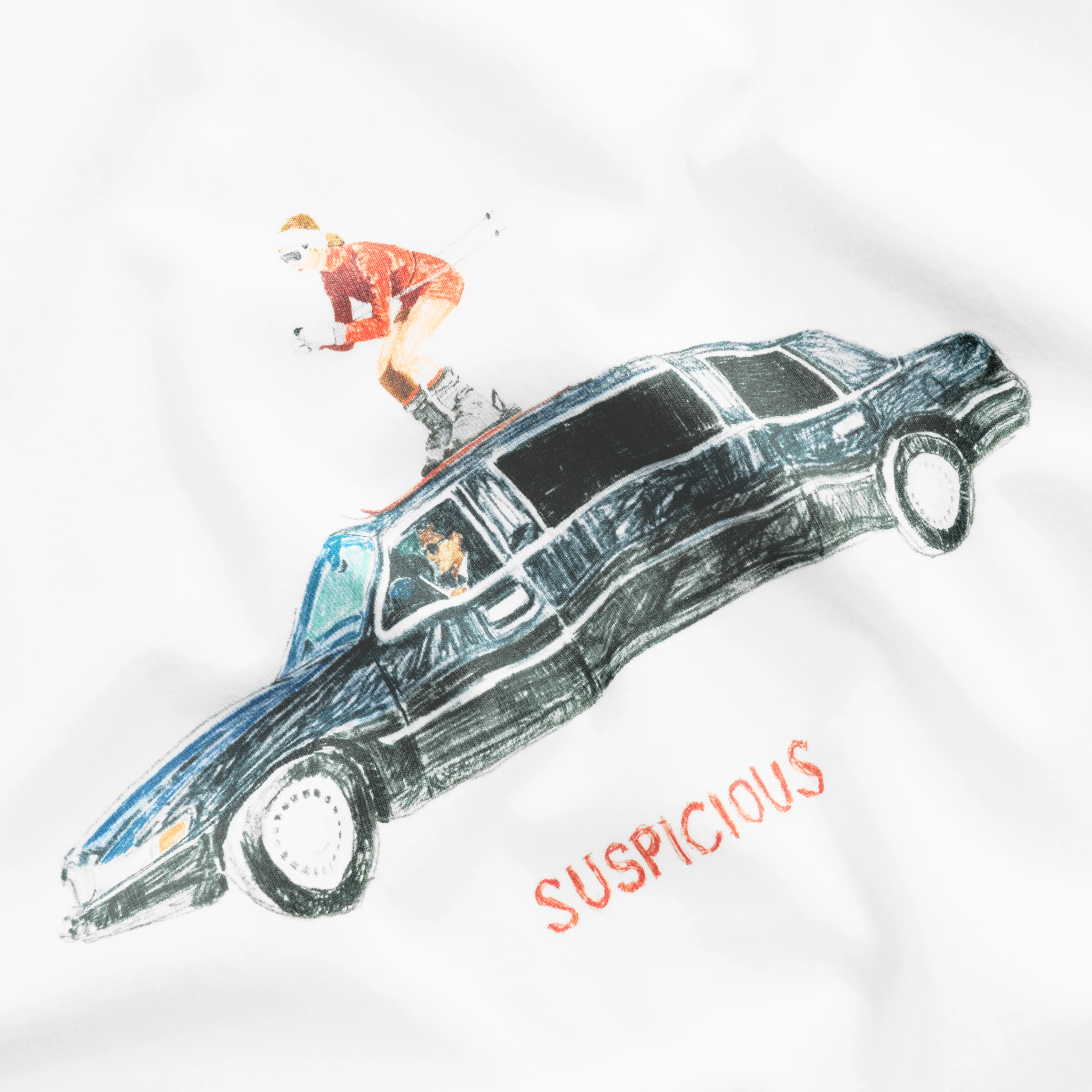 Winter1 / Skimousine Tee - White - Image 4