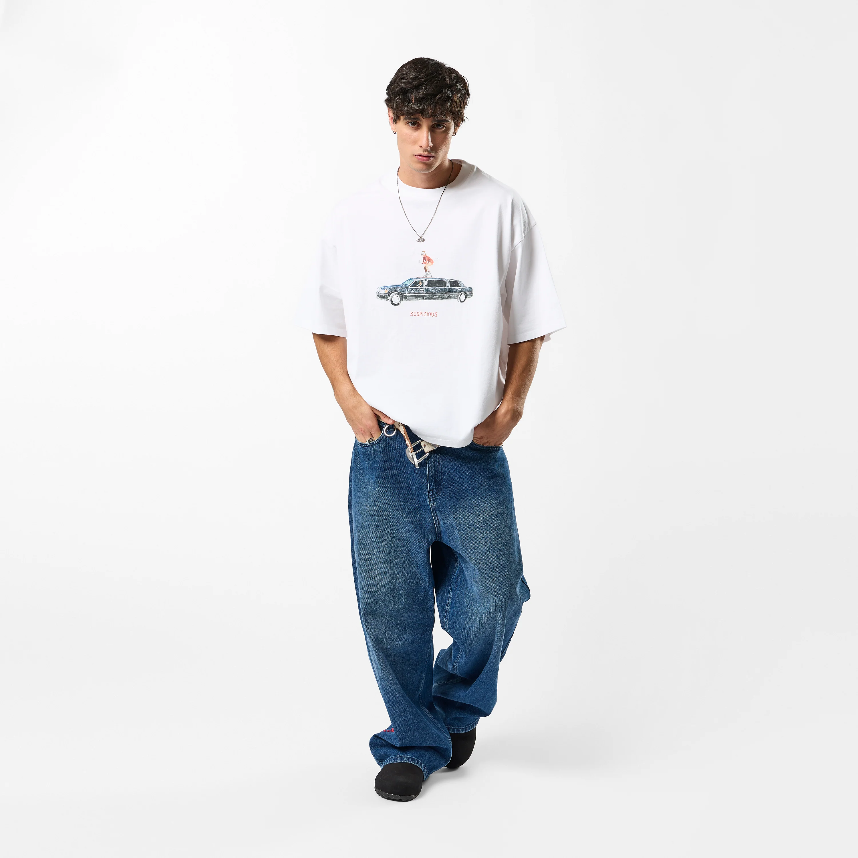 Winter1 / Skimousine Tee - White - Image 5
