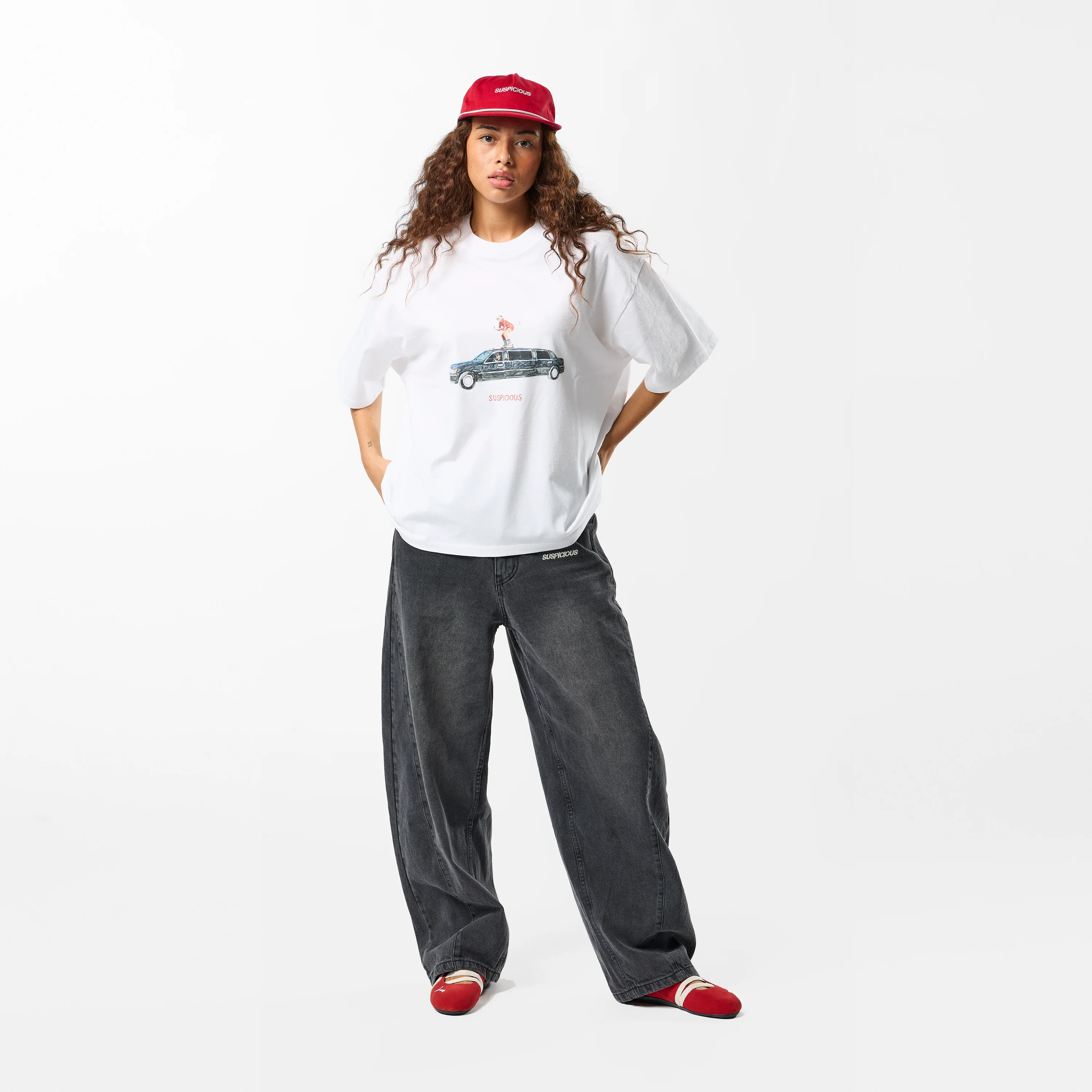 Winter1 / Skimousine Tee - White - Image 6