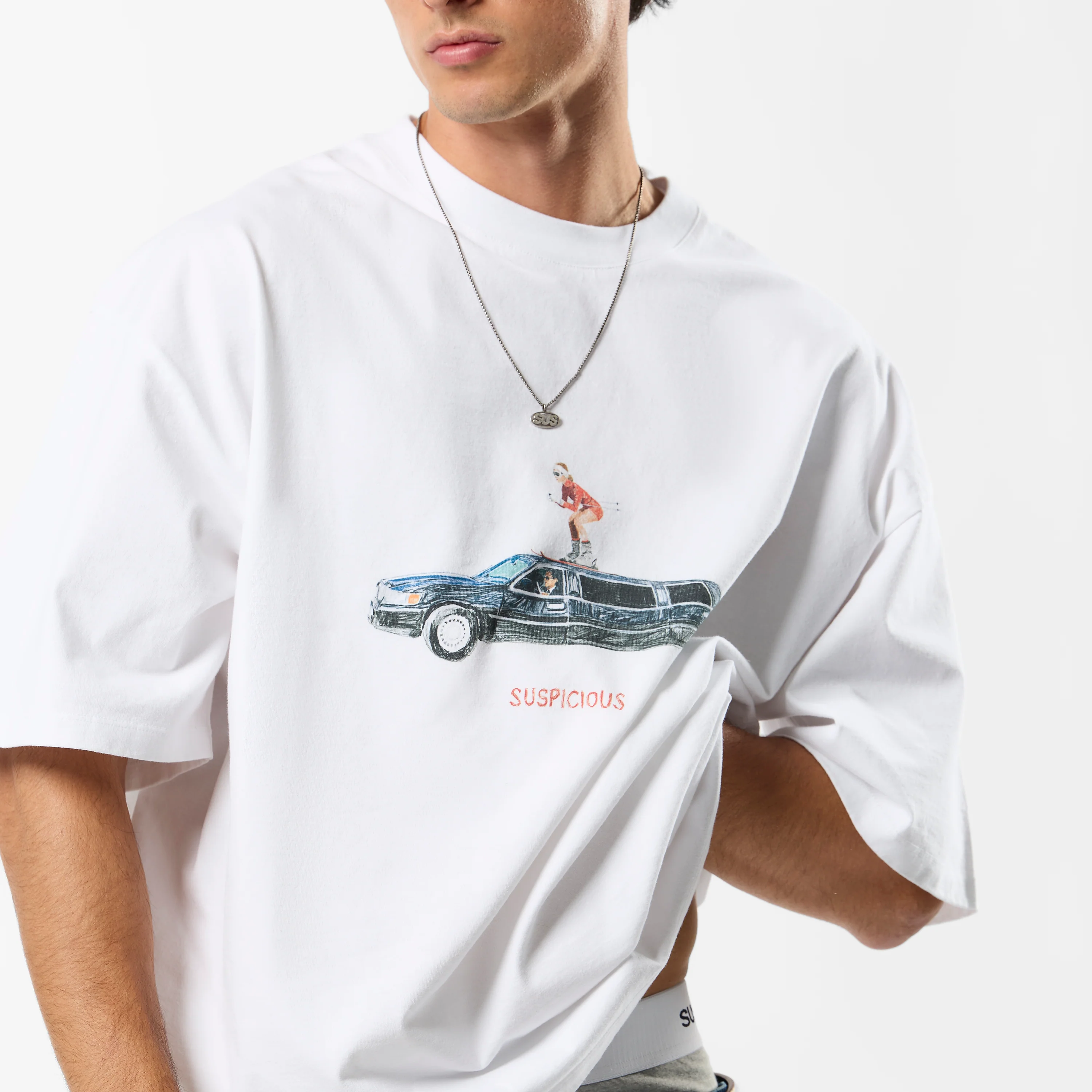 Winter1 / Skimousine Tee - White - Image 8