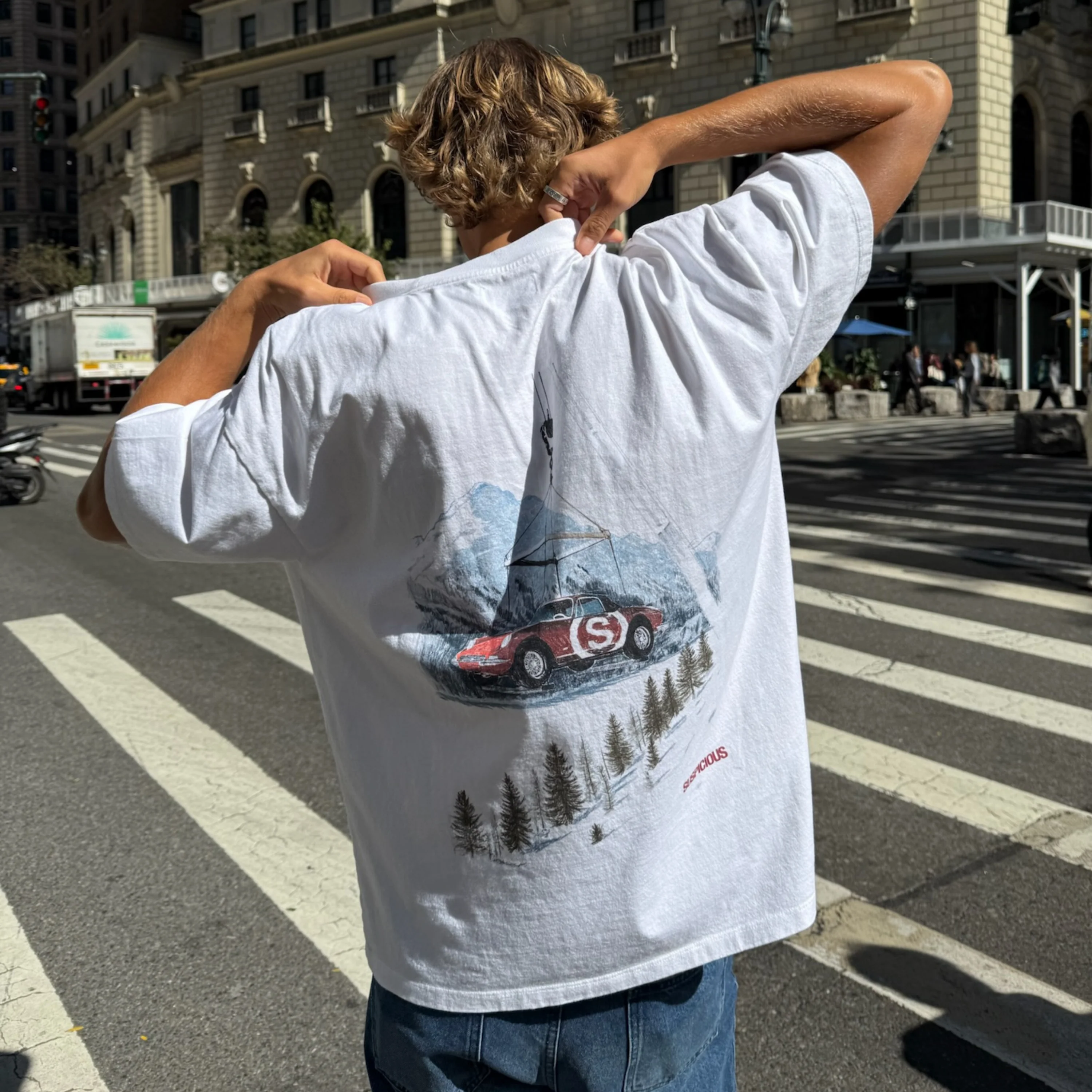 Winter1 / Snowbound Speed Tee - White - Image 11