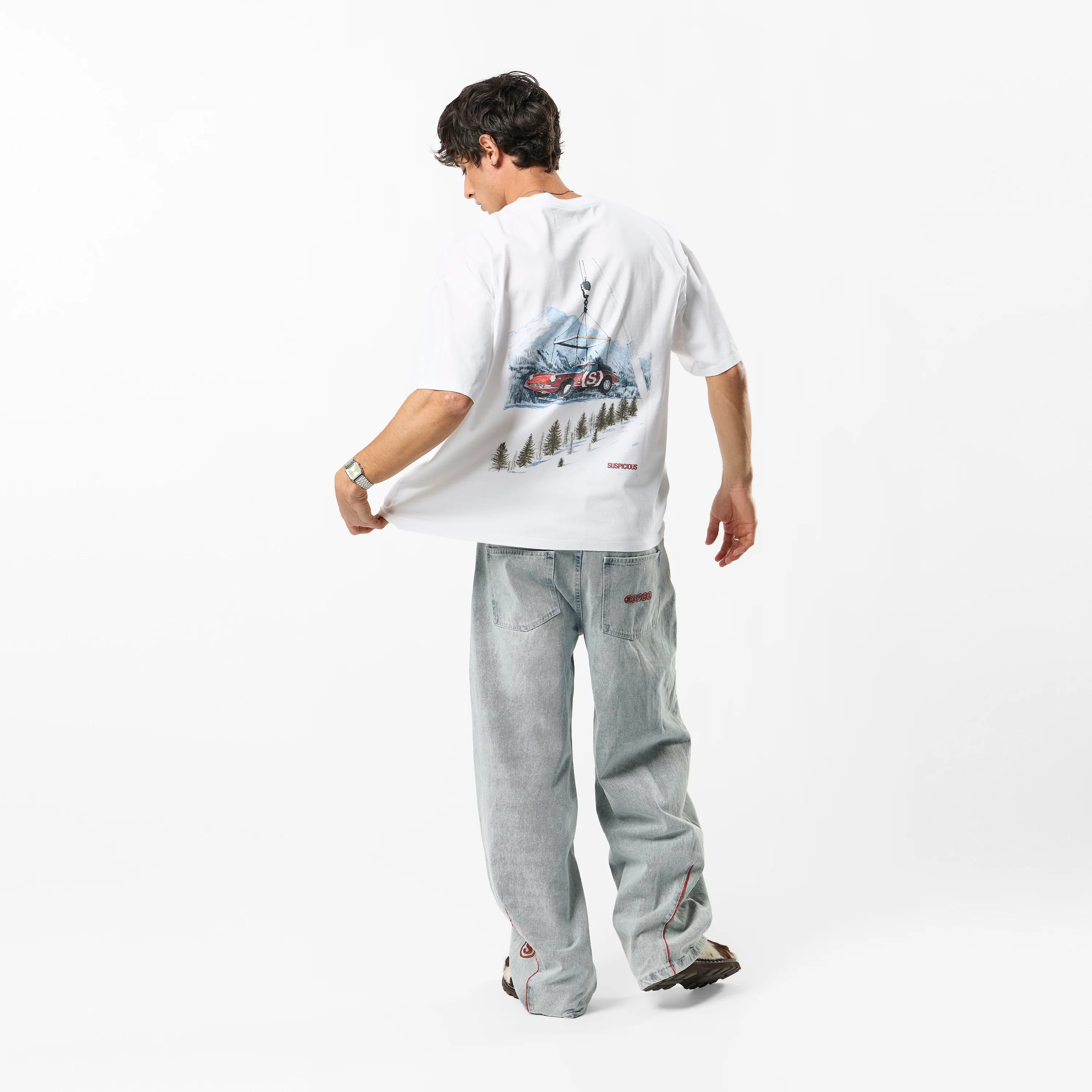 Winter1 / Snowbound Speed Tee - White - Image 5