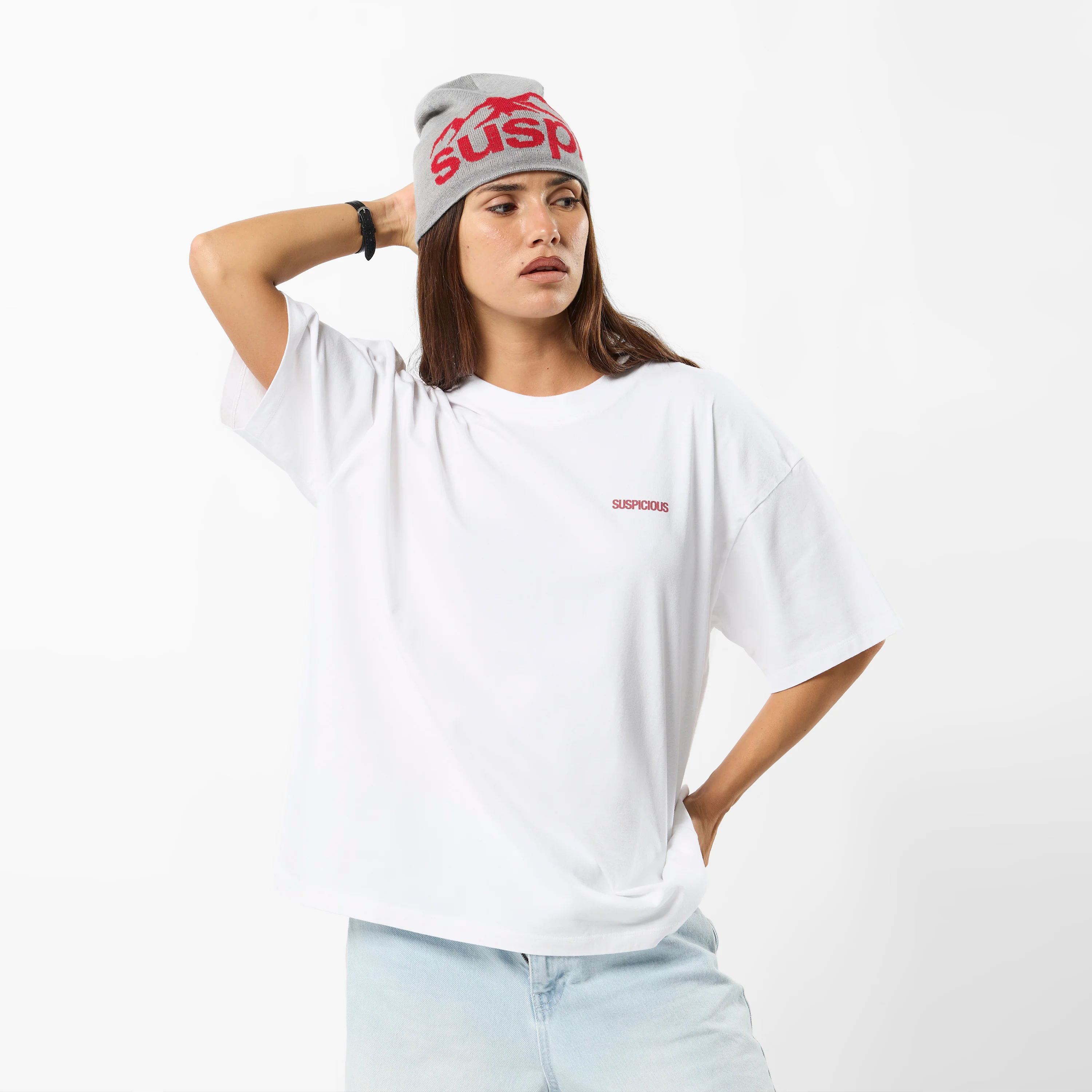 Winter1 / The Skier Tee - White - Image 3