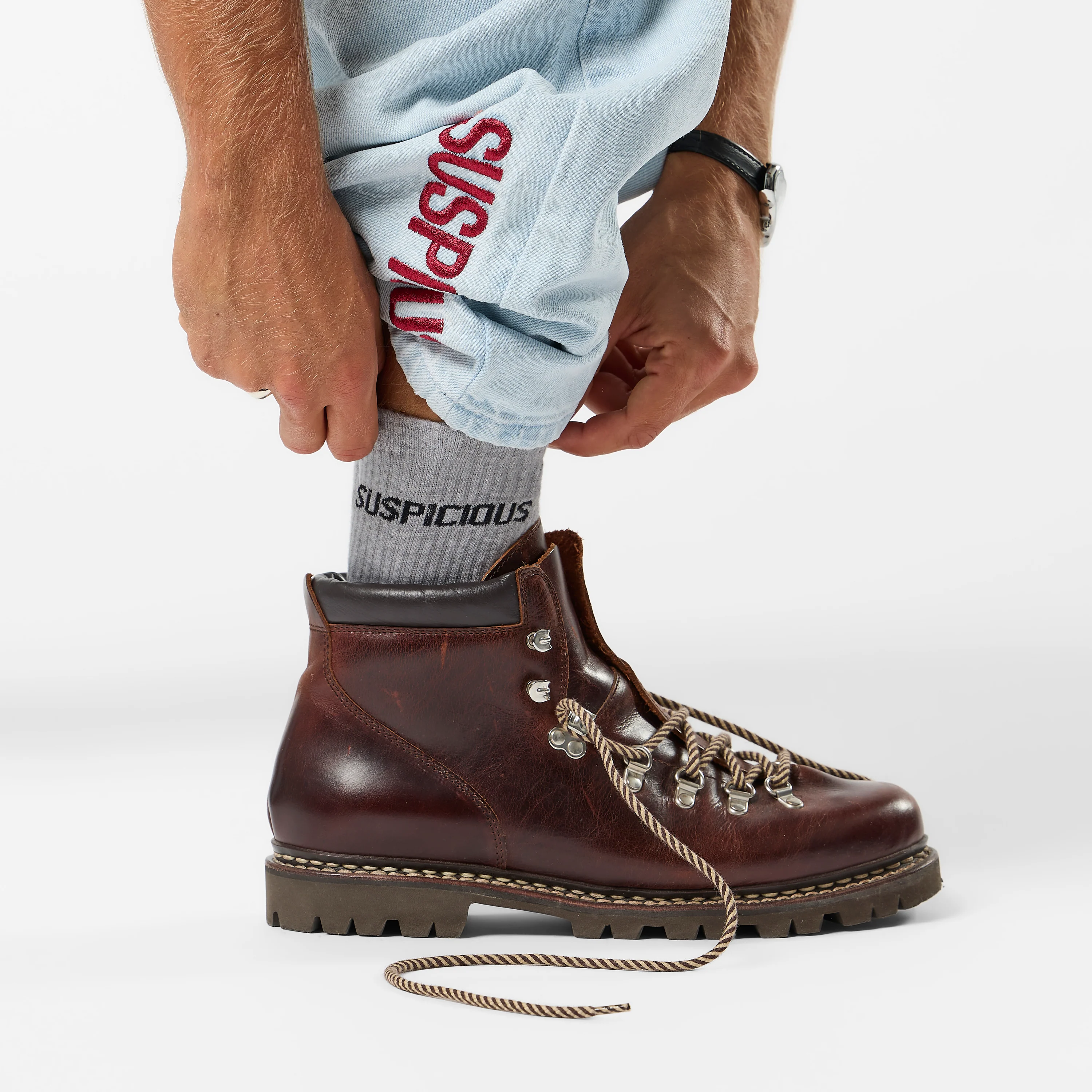Winter1 / The Suspicious Socks - Grey - Image 2