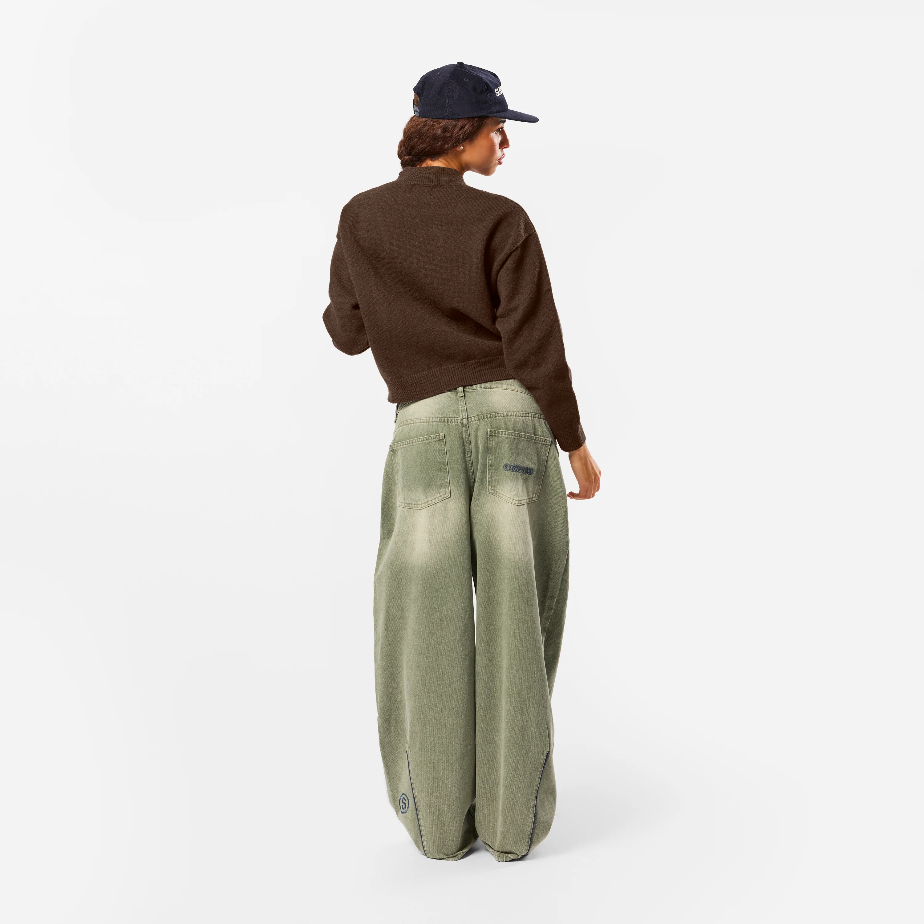 Winter2 / Core W High Neck Knit - Espresso - Image 4