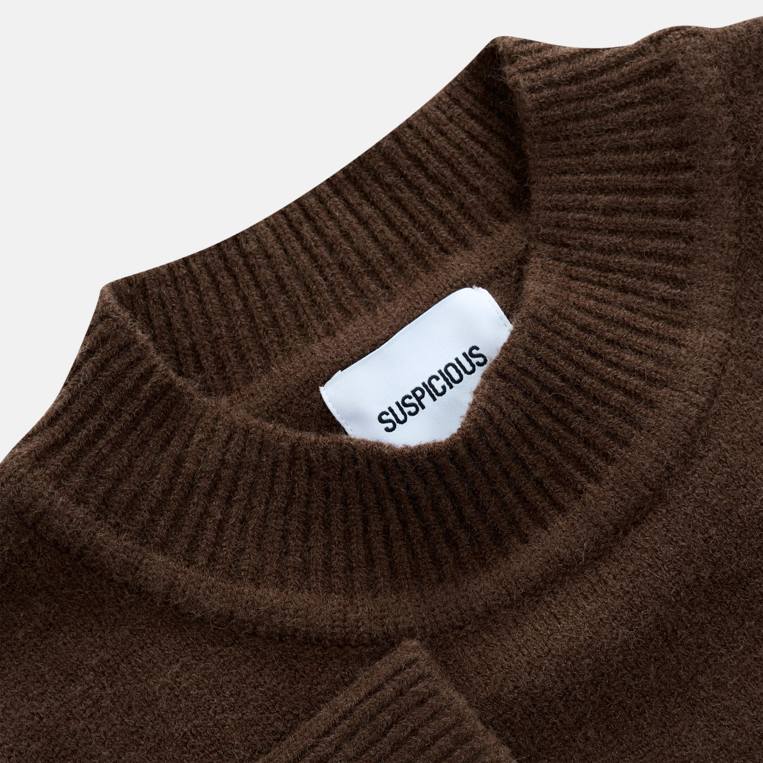 Winter2 / Core W High Neck Knit - Espresso - Image 6