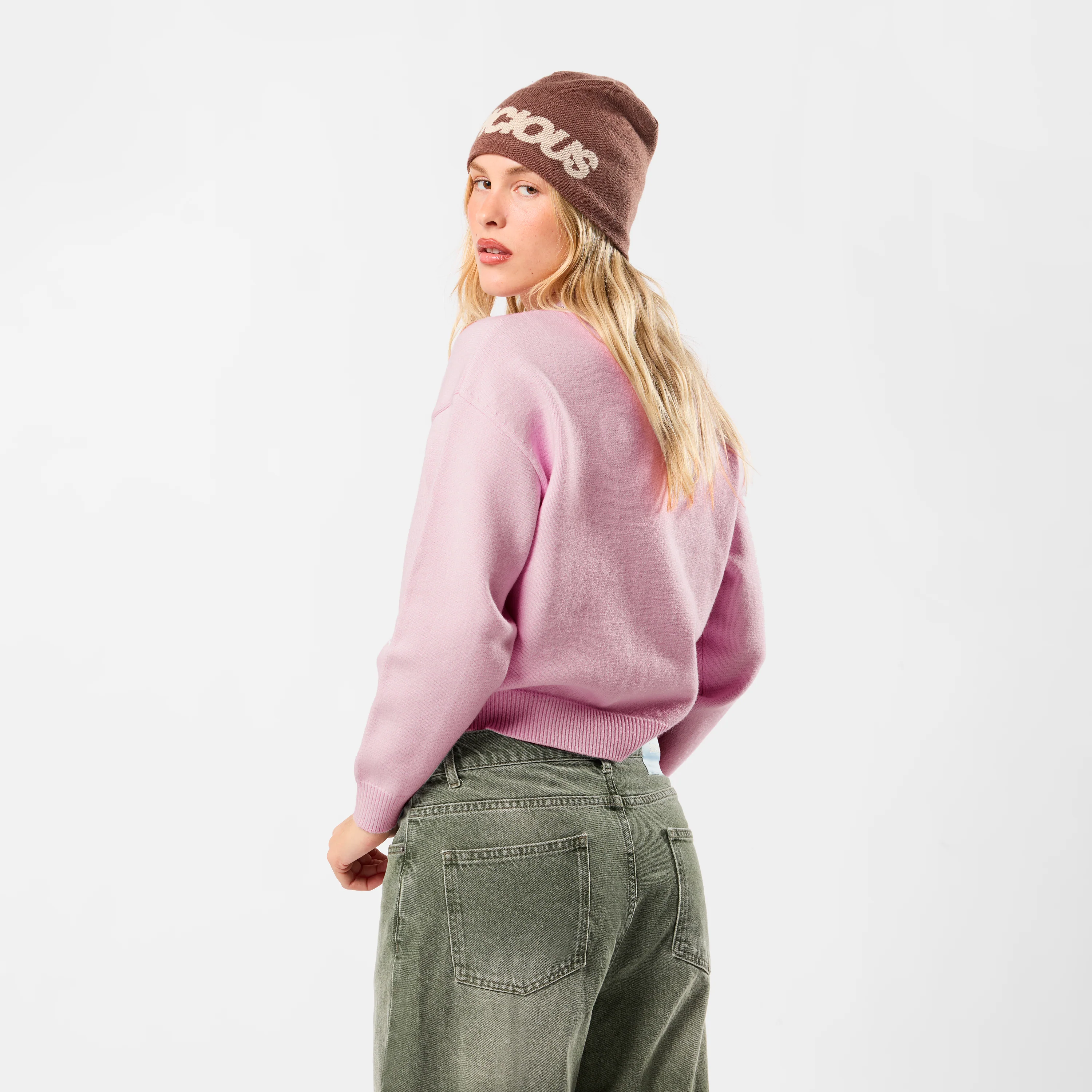 Winter2 / Core W High Neck Knit - Icy Orchid - Image 3