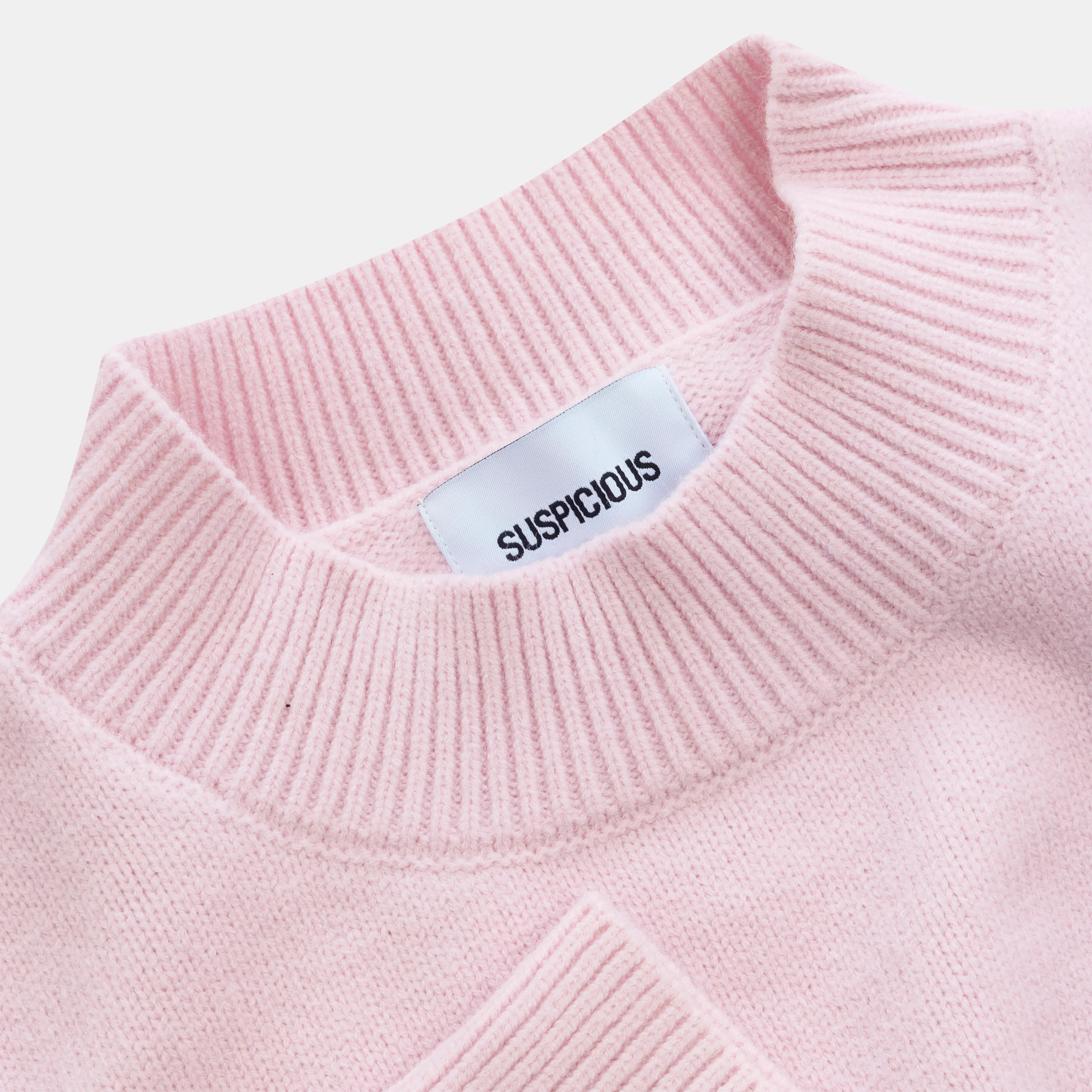 Winter2 / Core W High Neck Knit - Icy Orchid - Image 7