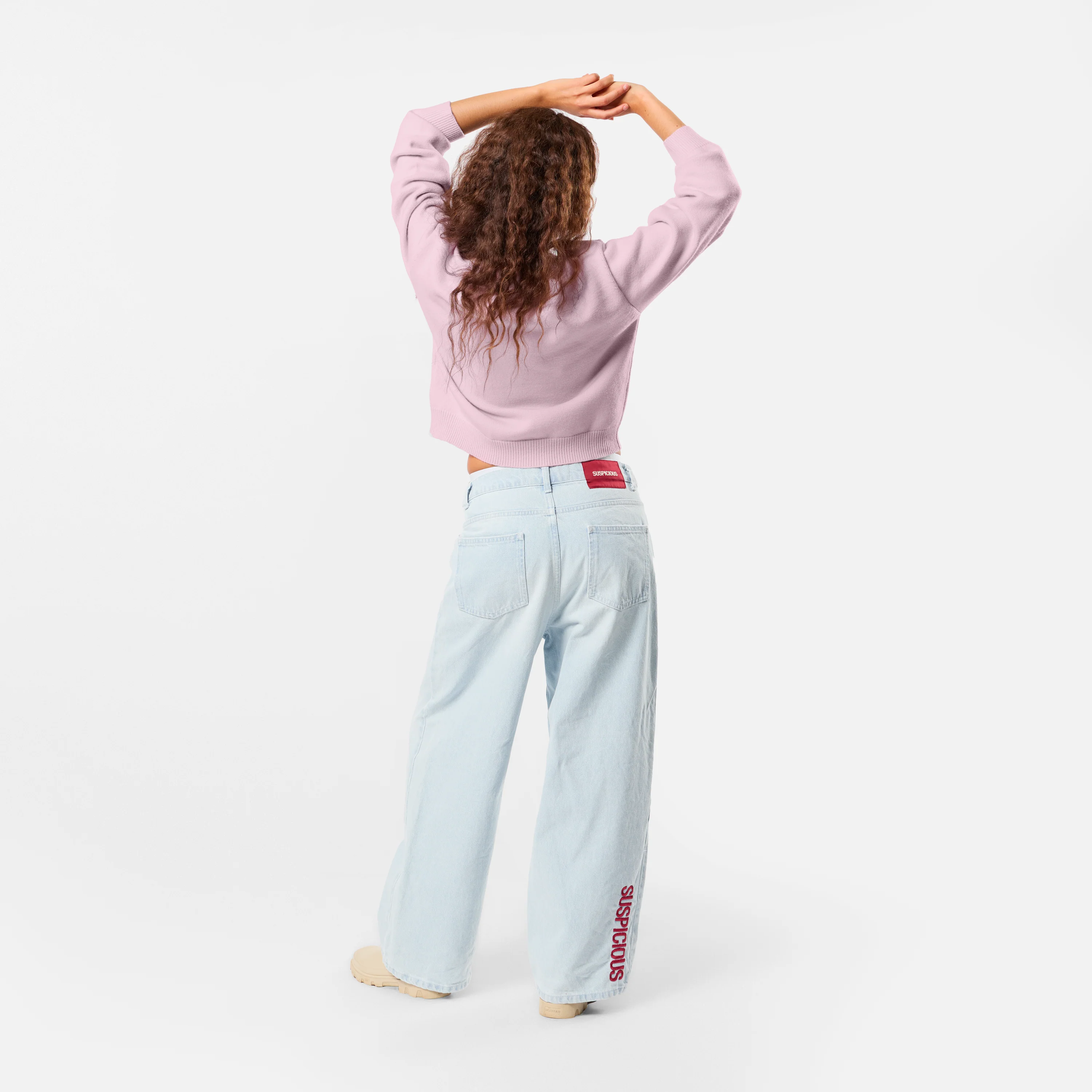 Winter2 / Core W High Neck Knit - Icy Orchid - Image 8