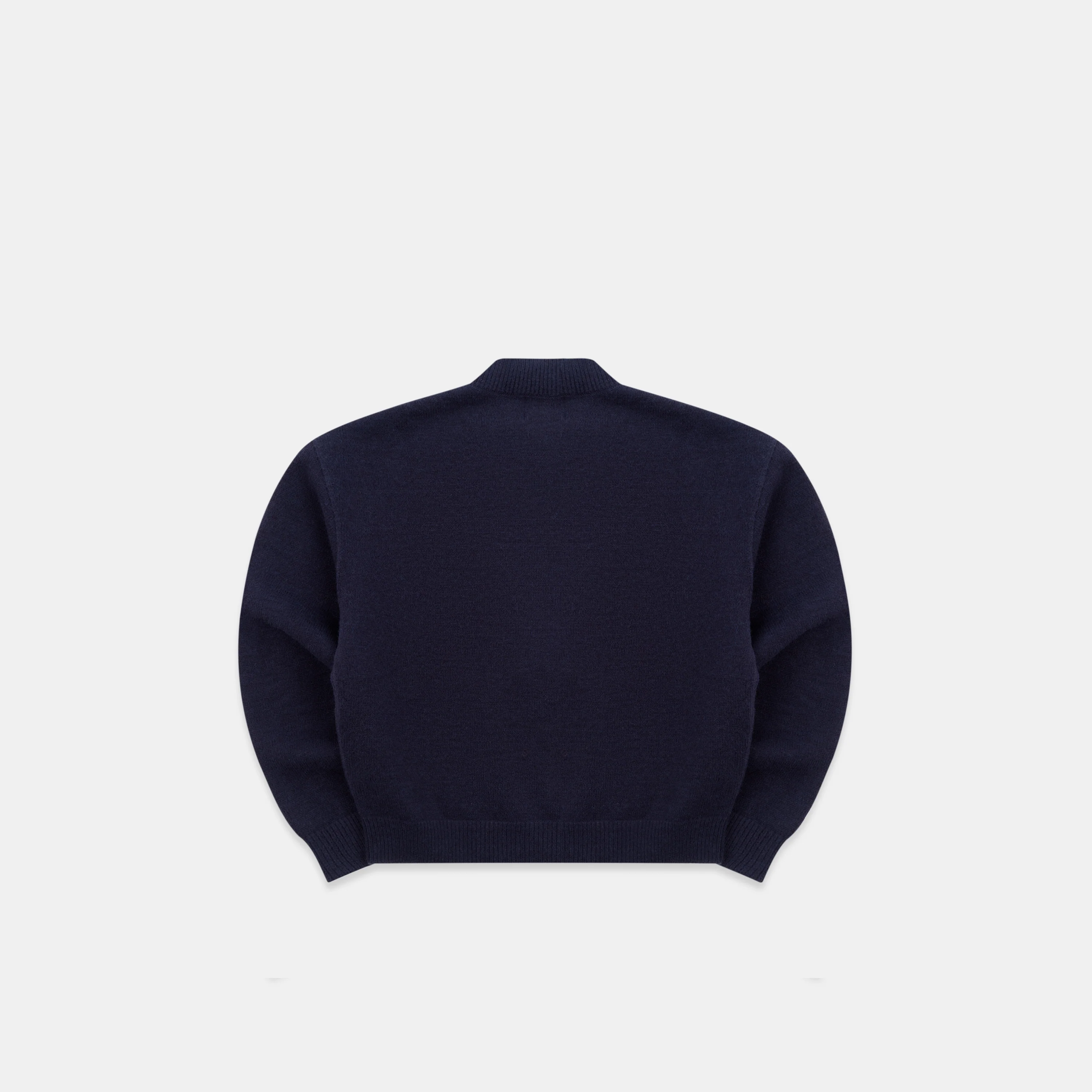 Winter2 / Core W High Neck Knit - Navy - Image 8