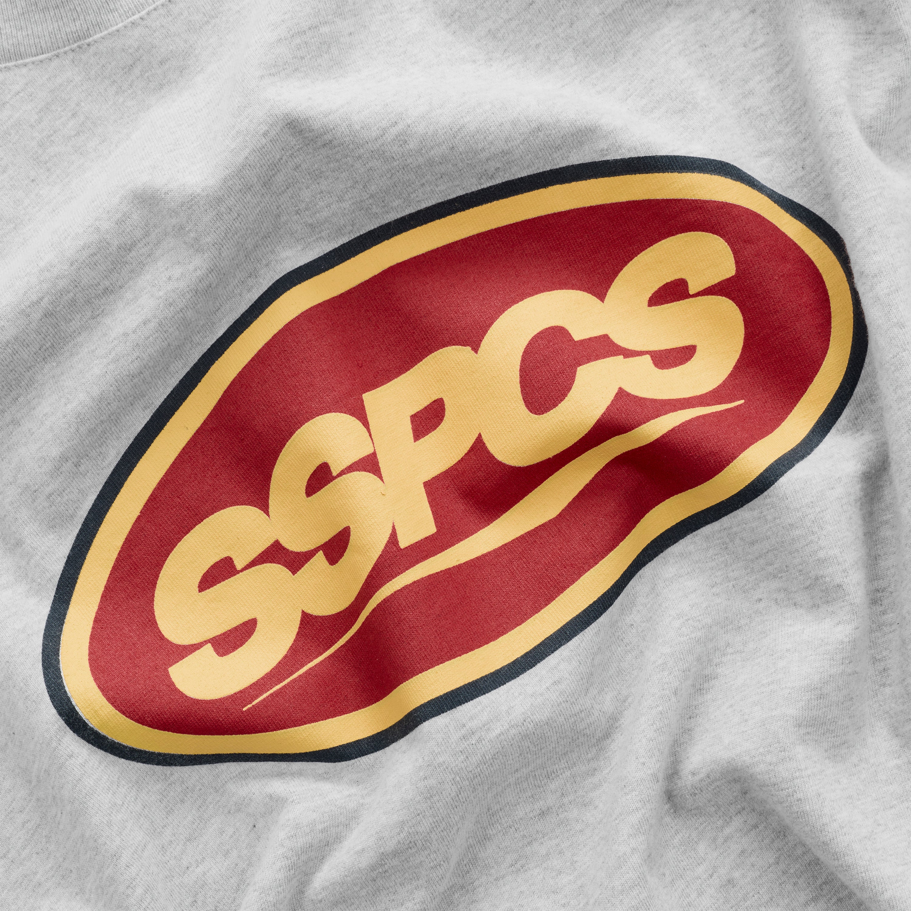 Winter3 / Badge Tee - Neutral Heather - Image 5