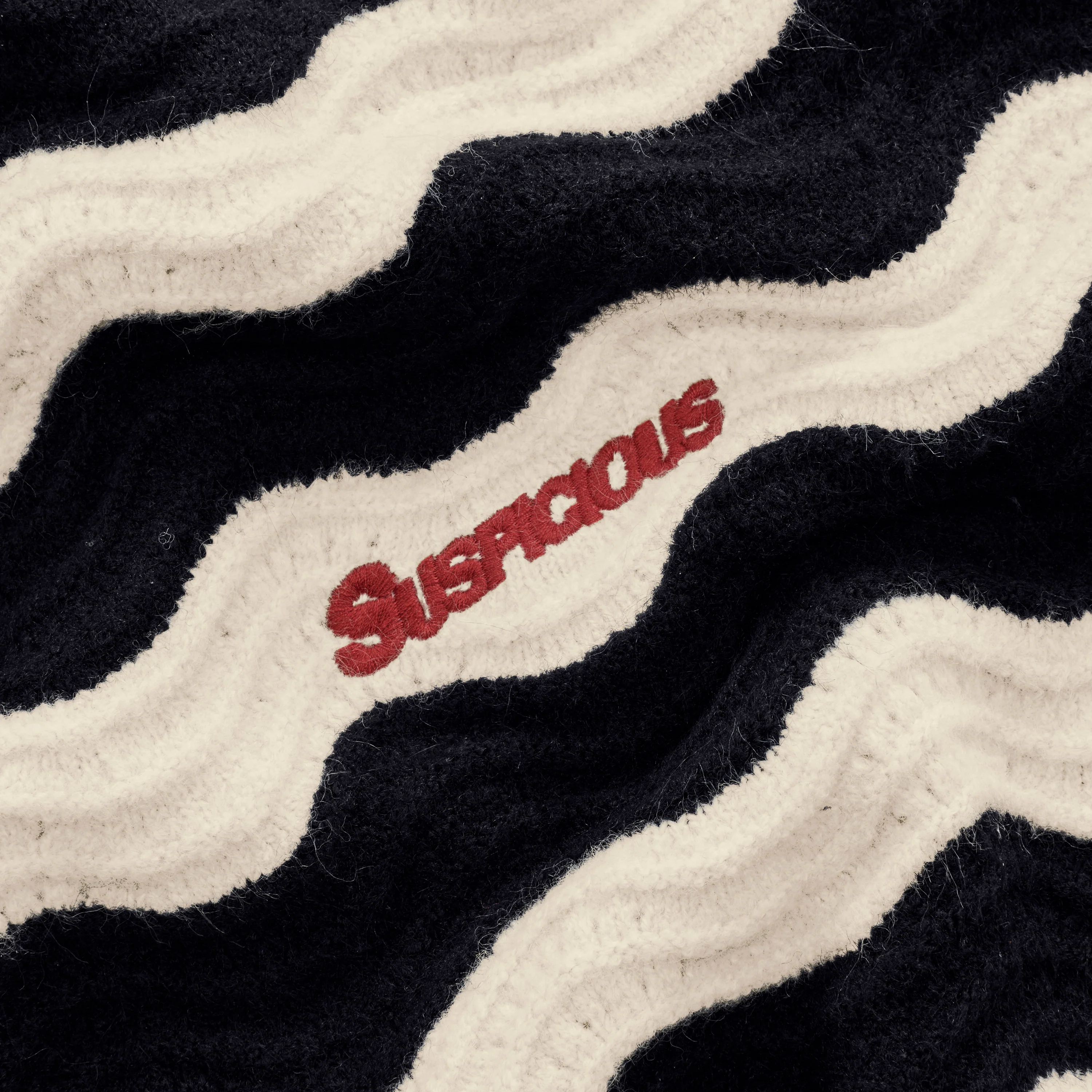 Winter3 / Essentials Knitted Wavy Sweat - Nightfall - Image 5