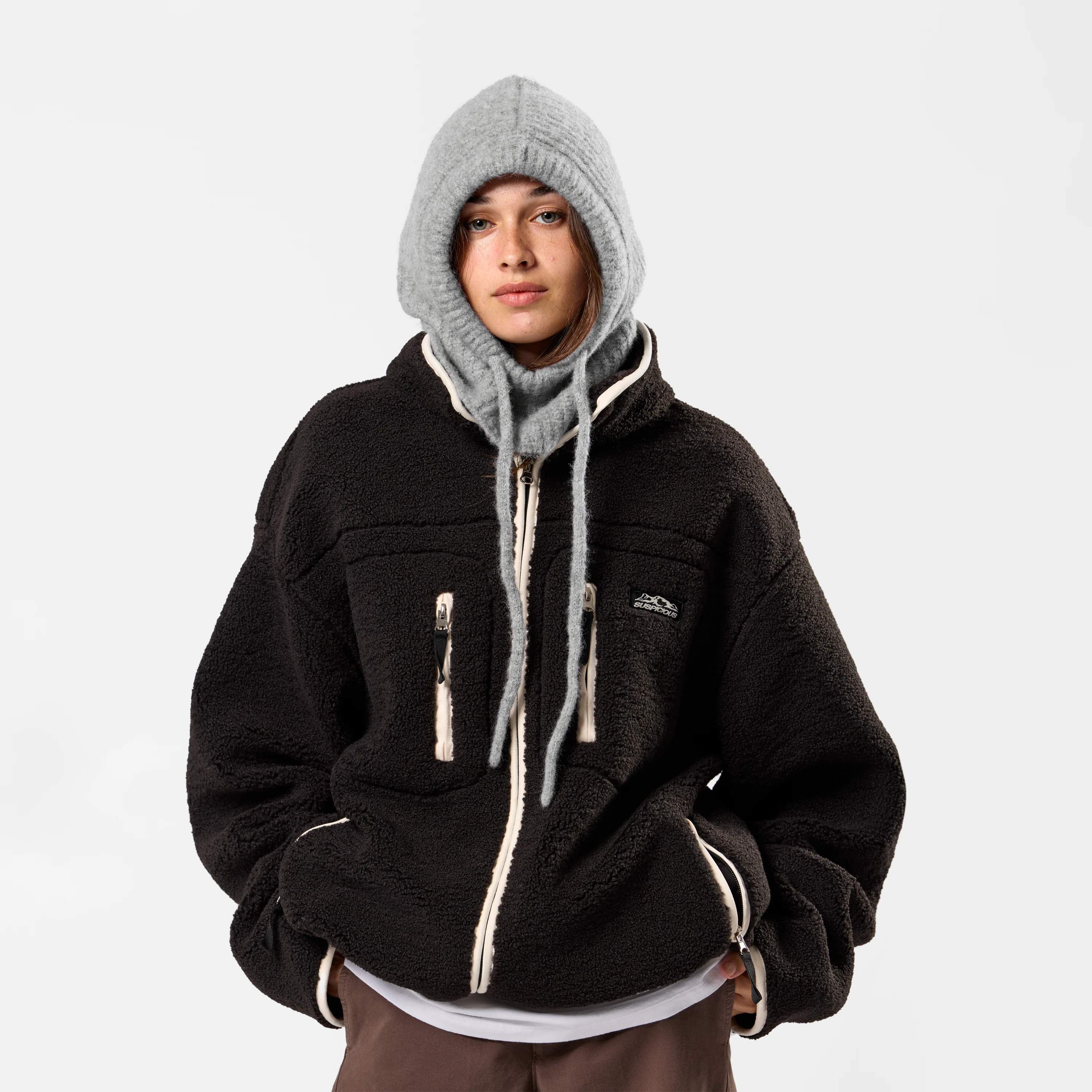Winter3 / Flow Balaclava - Neutral Heather - Image 2
