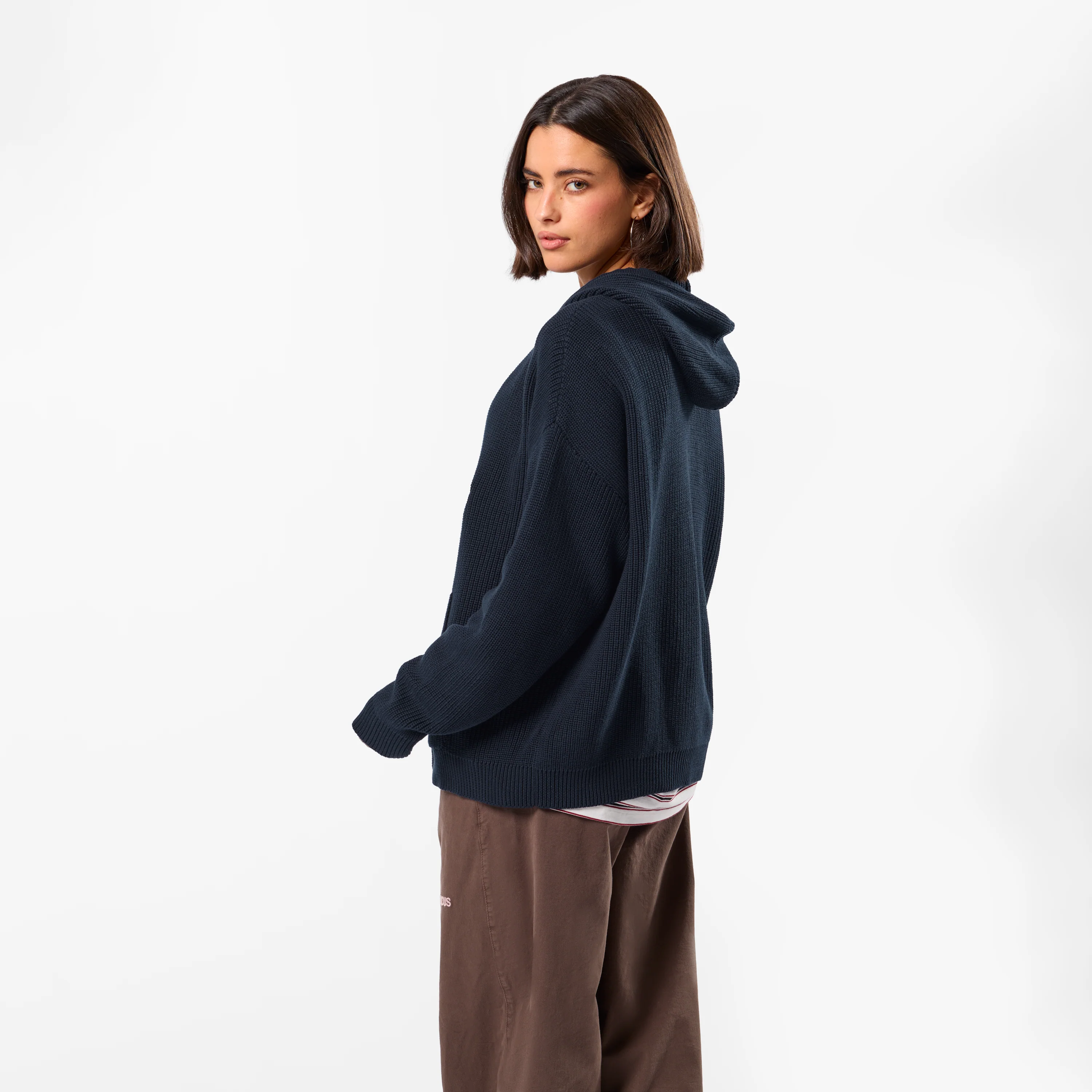 Winter3 / Flow Vintage Zip-Up - Navy - Image 7