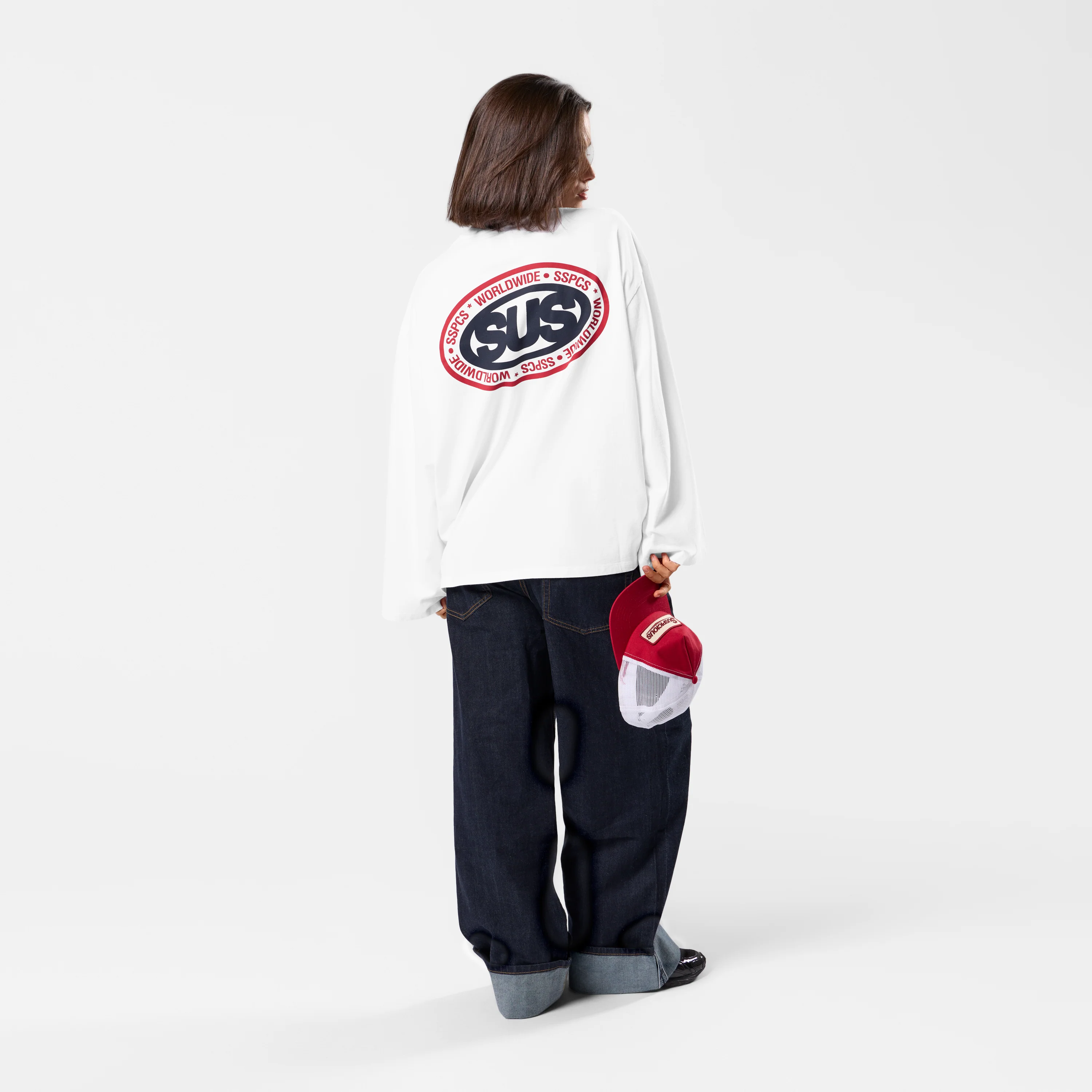 Winter3 / Global Longsleeve - White - Image 4