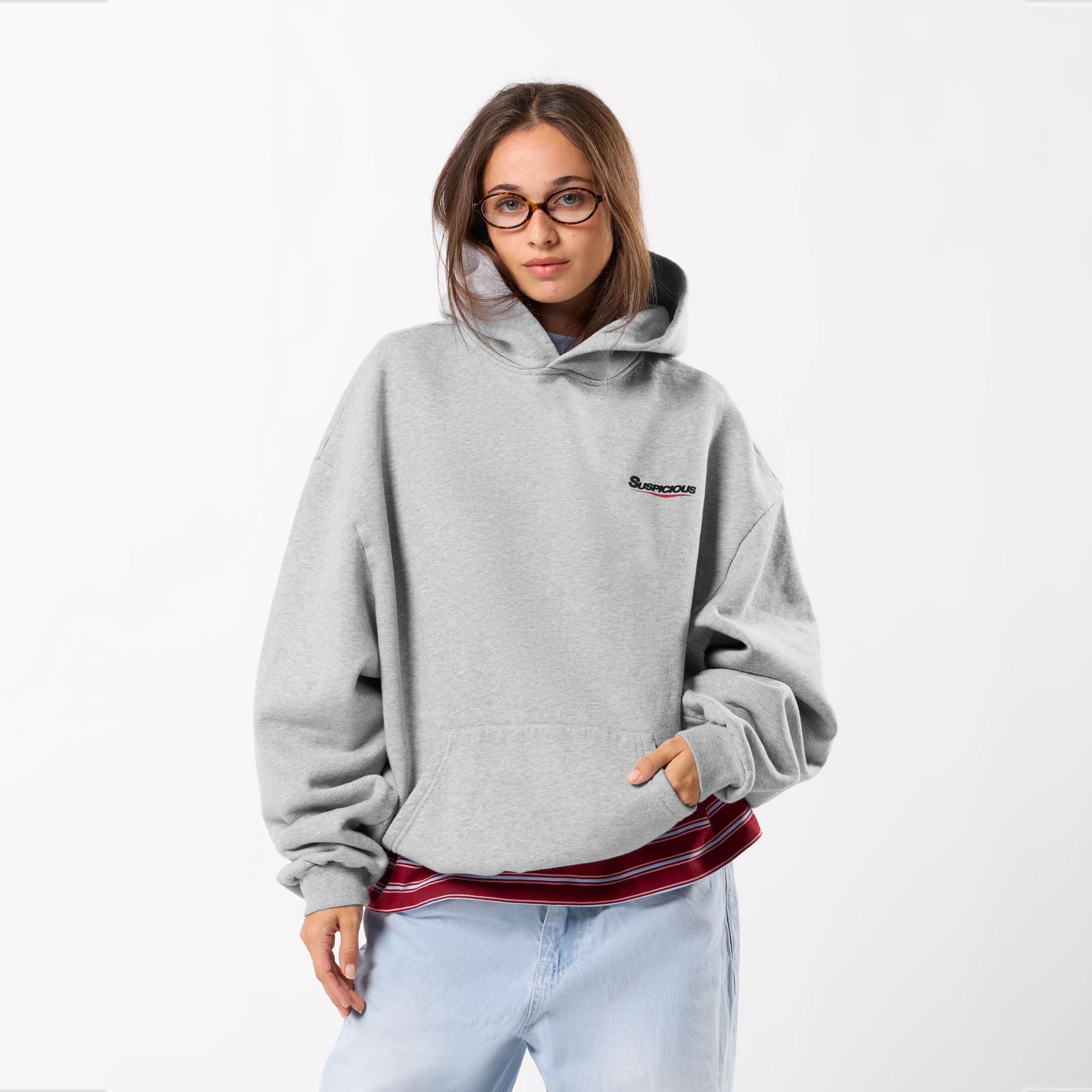 Winter3 / Flow Hoodie - Neutral Heather - Image 4