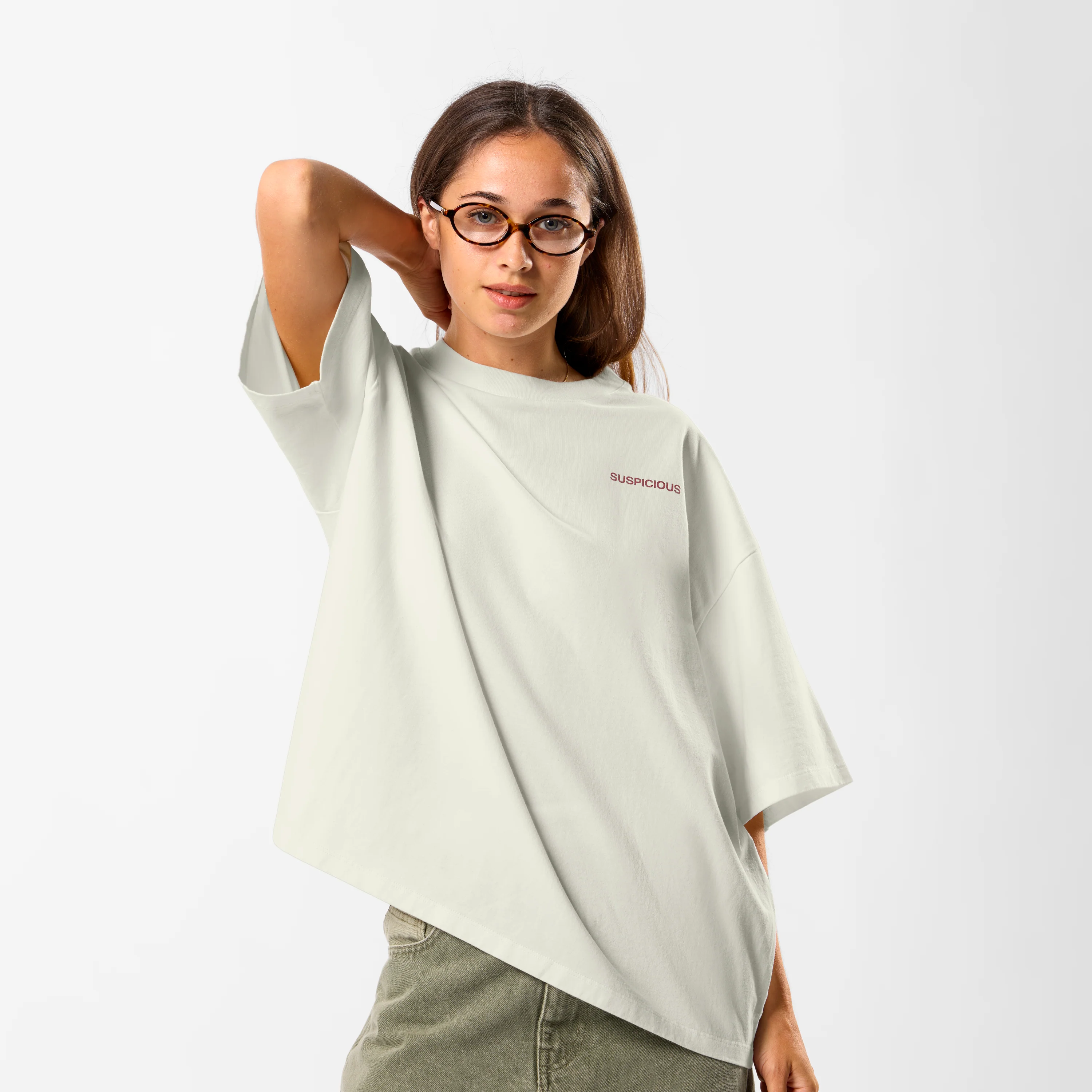 Winter3 / Race the map Tee - Natural - Image 3