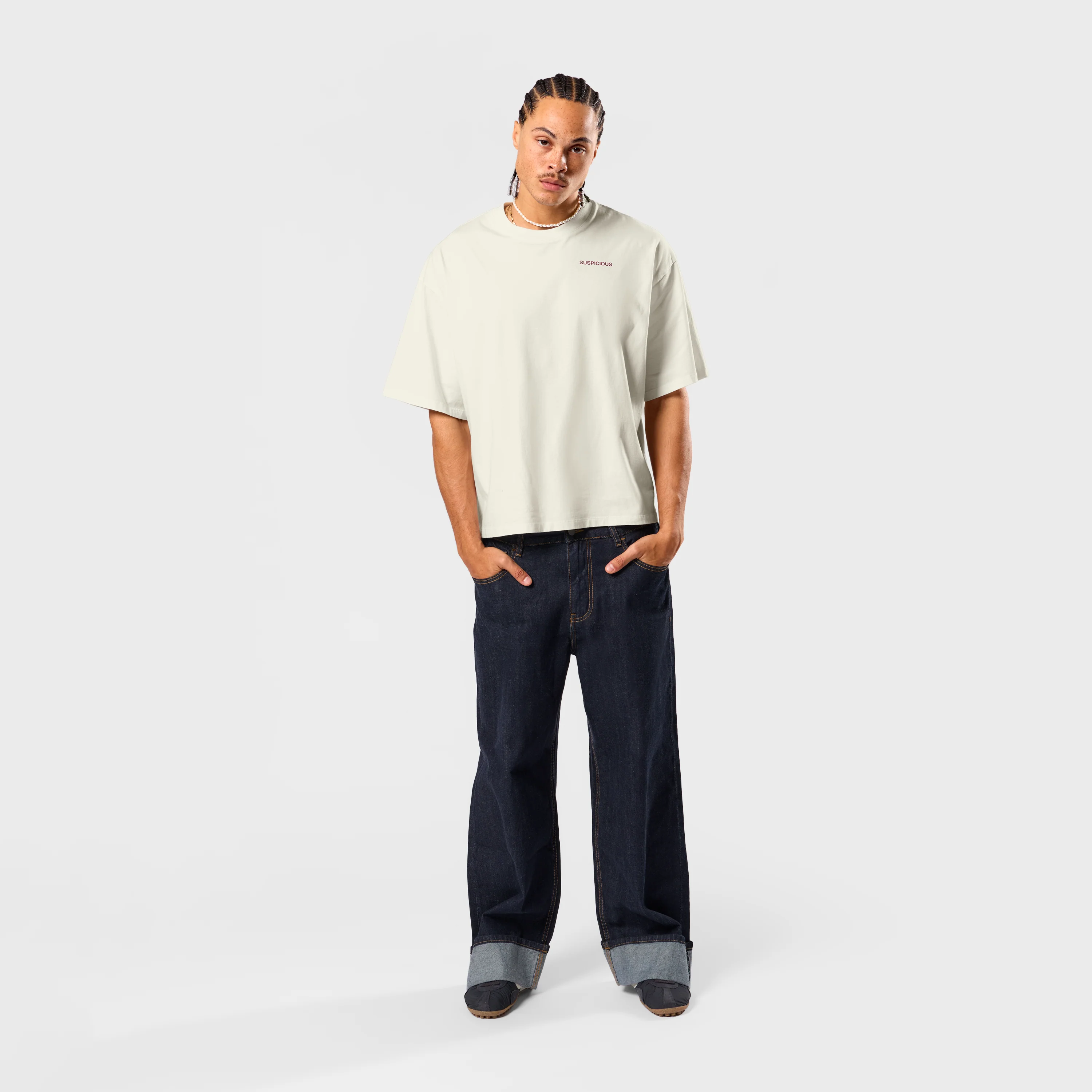 Winter3 / Race the map Tee - Natural - Image 5
