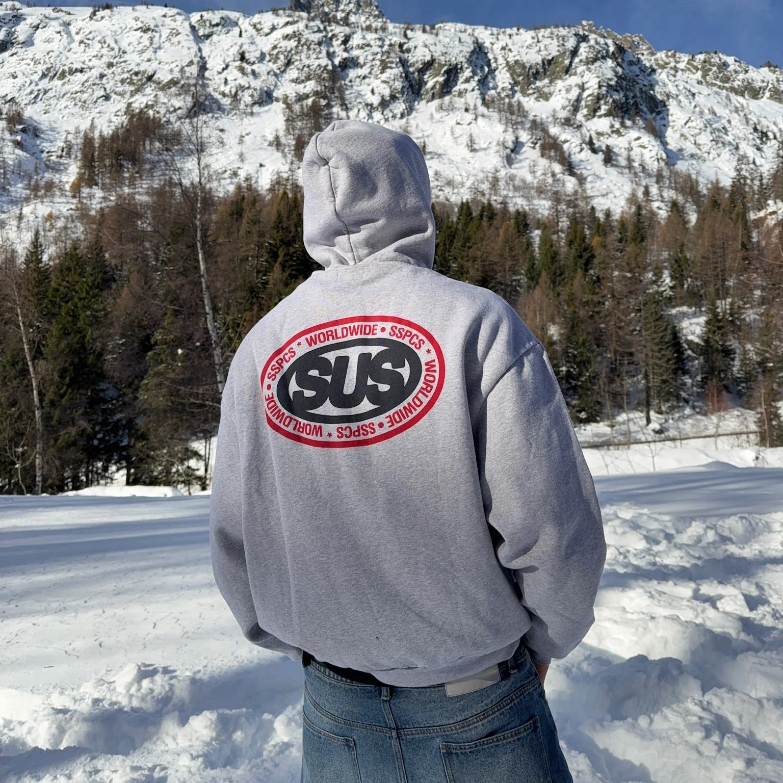 Winter4 / Global Hoodie - Neutral Heather - Image 11