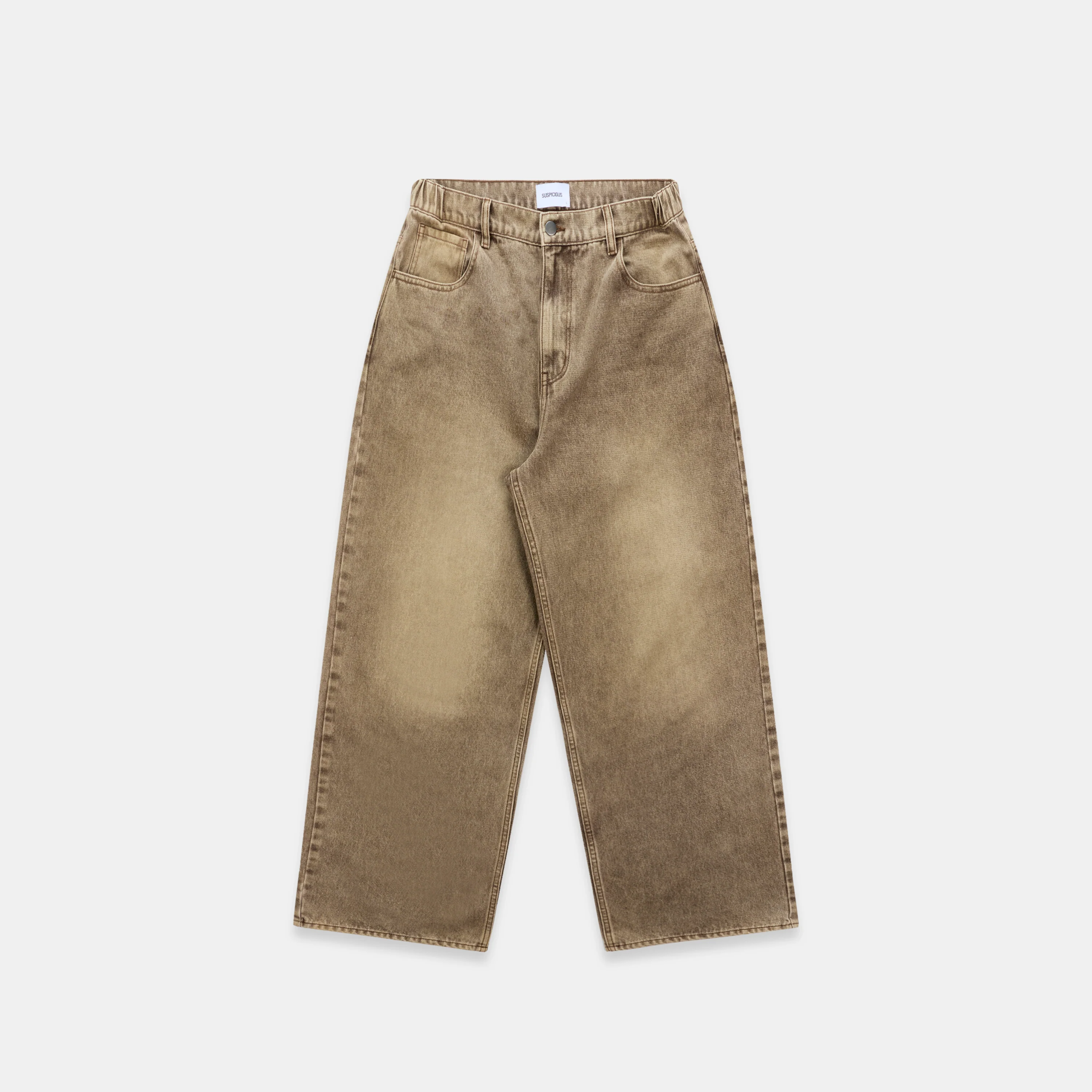 Winter4 / Vertified Baggy Jeans - Washed Brown - Image 7